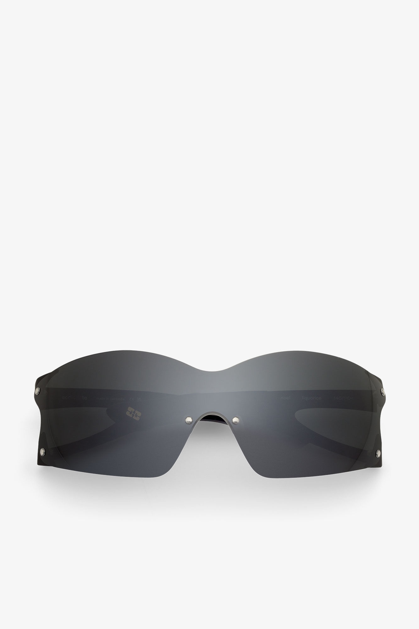 GANNI X ACE & TATE BLACK NOEL SUNGLASSES - 1