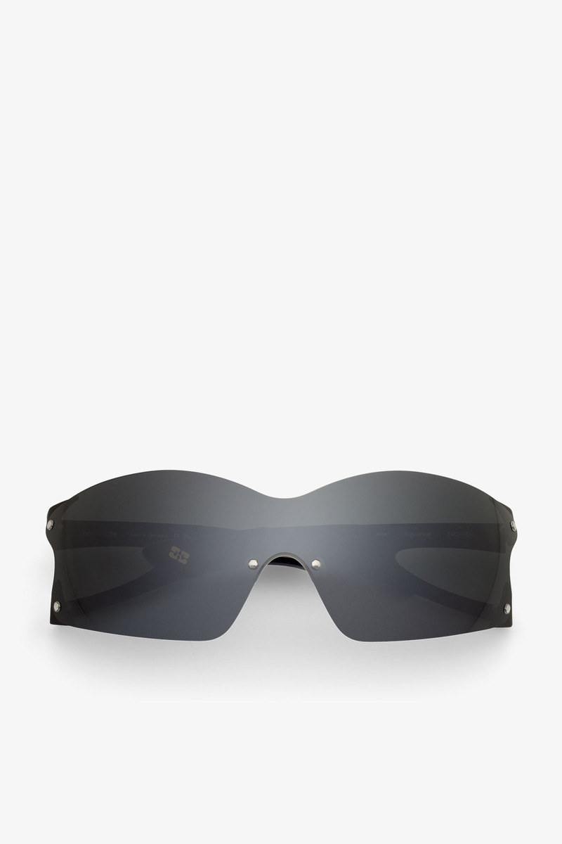 GANNI X ACE & TATE BLACK NOEL SUNGLASSES 1