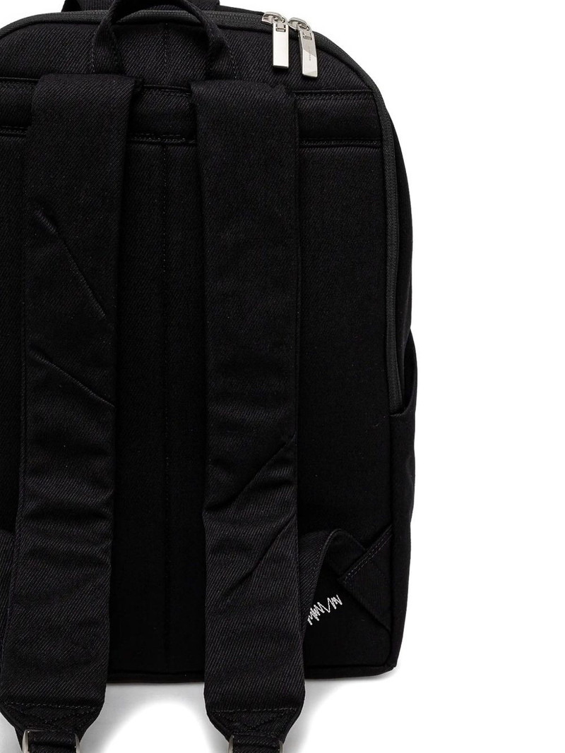 pleated zip-fastening backpack 3