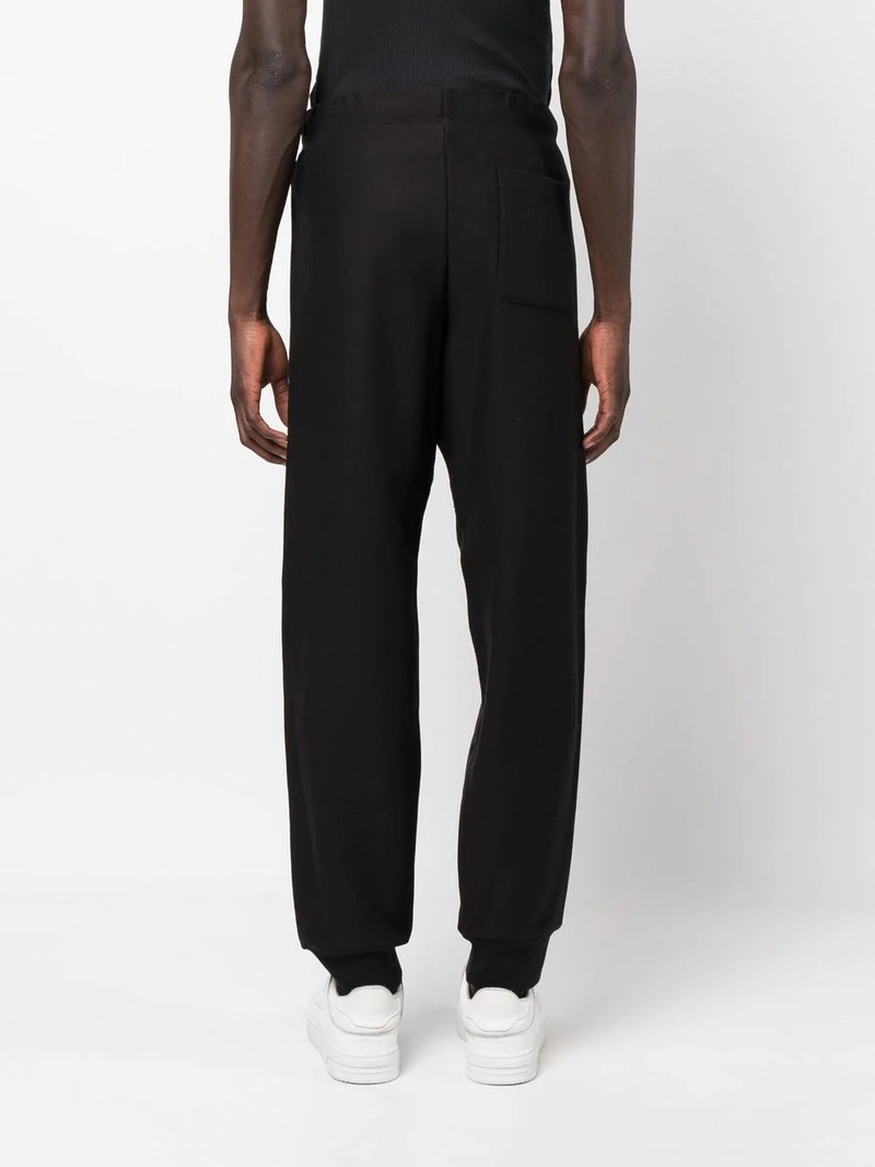 drawstring-waist cotton-blend trackpants 4