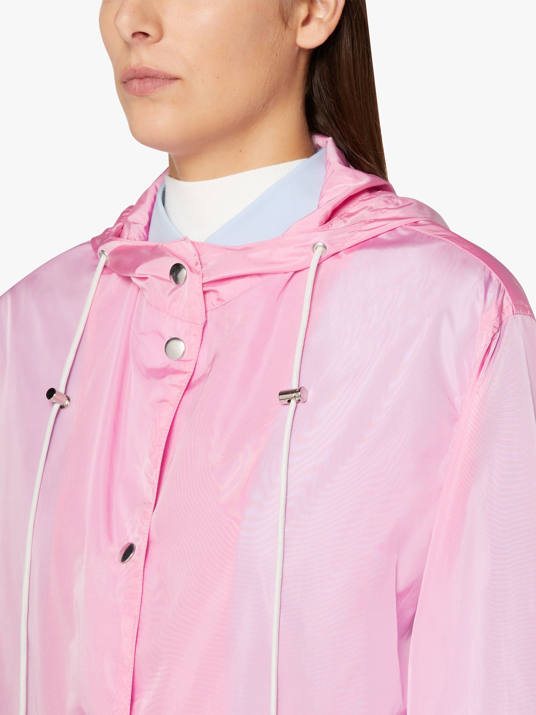 MAISIE PINK NYLON FIELD JACKET | LMJ-017 - 5