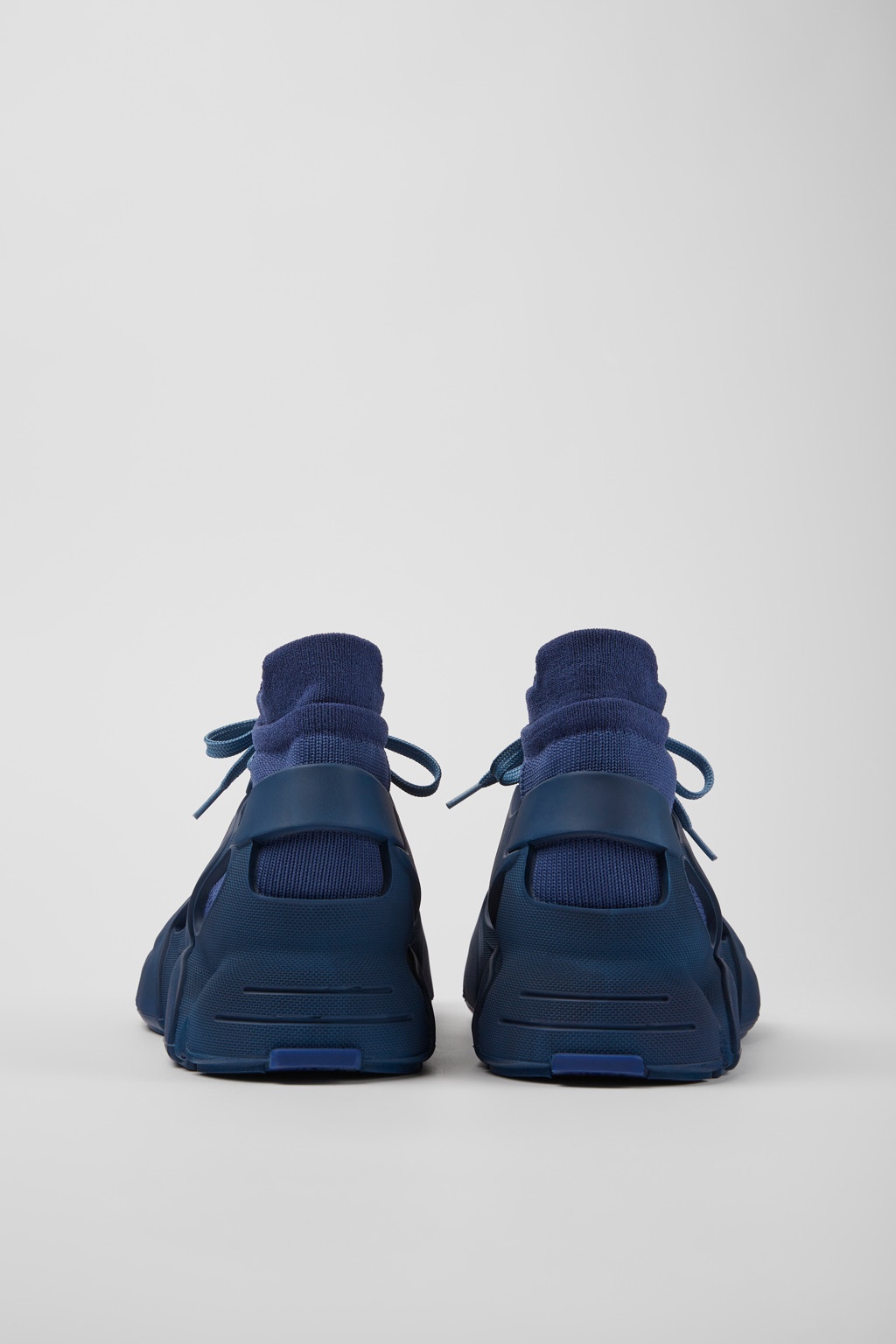 Blue caged sneakers - 3