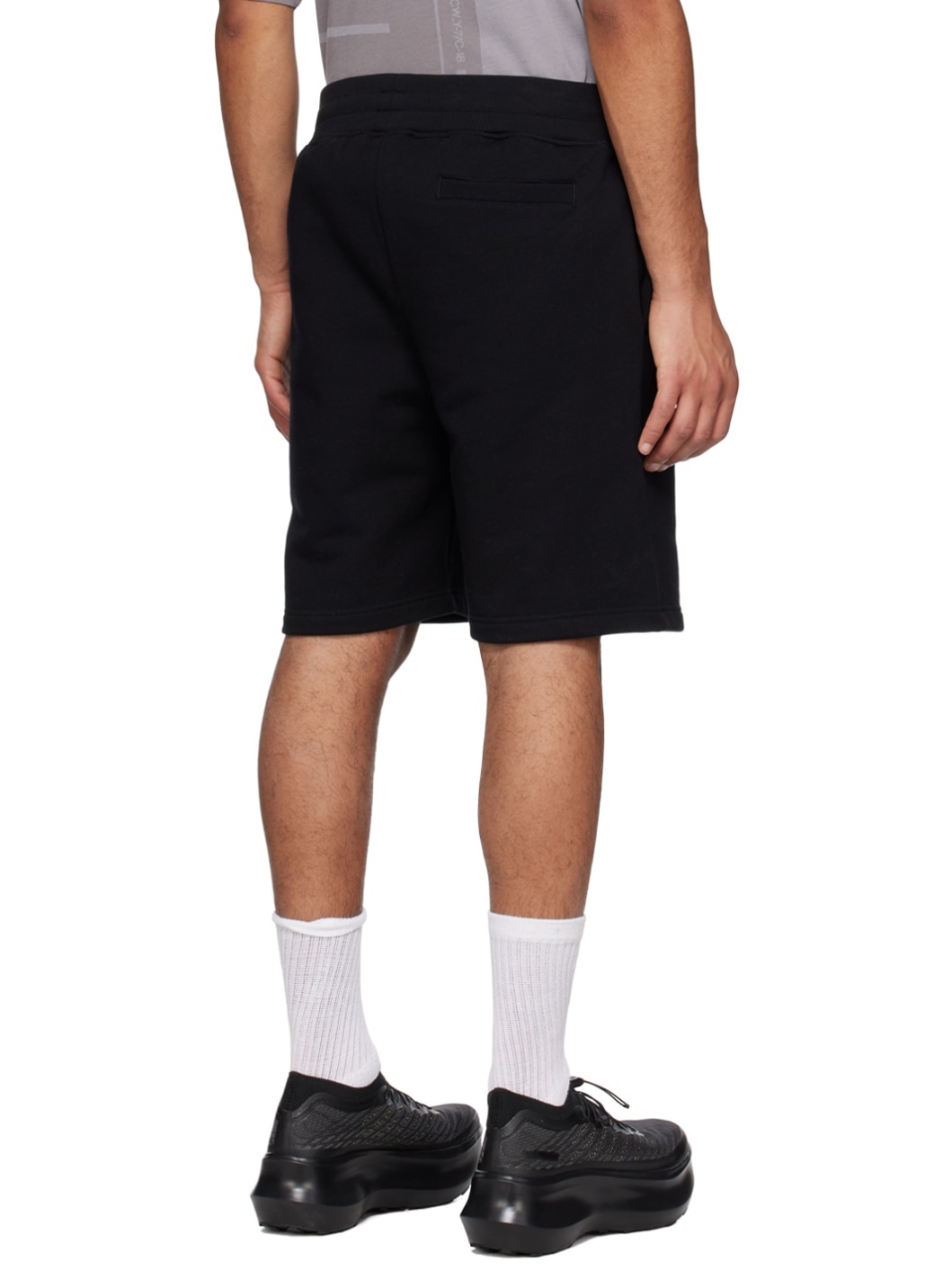 Black Bonded Shorts - 3
