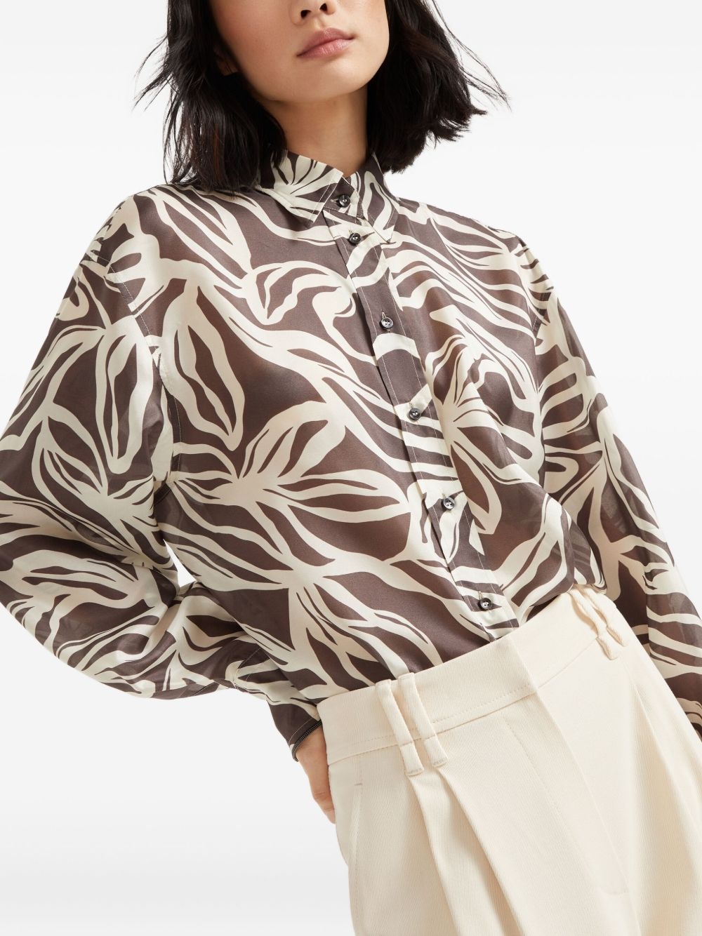 silk shirt - 5