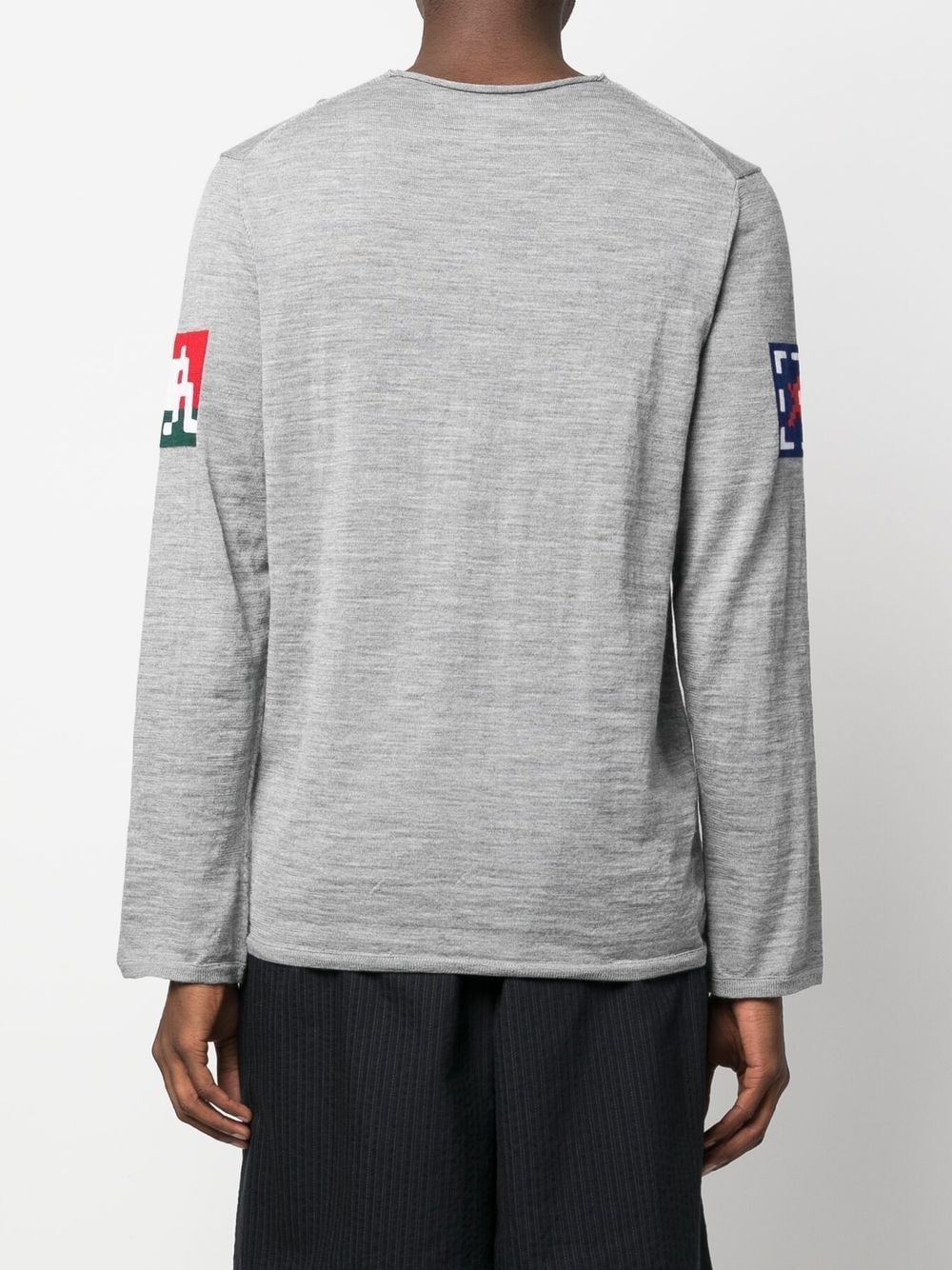 graphic-print long-sleeved sweatshirt - 4