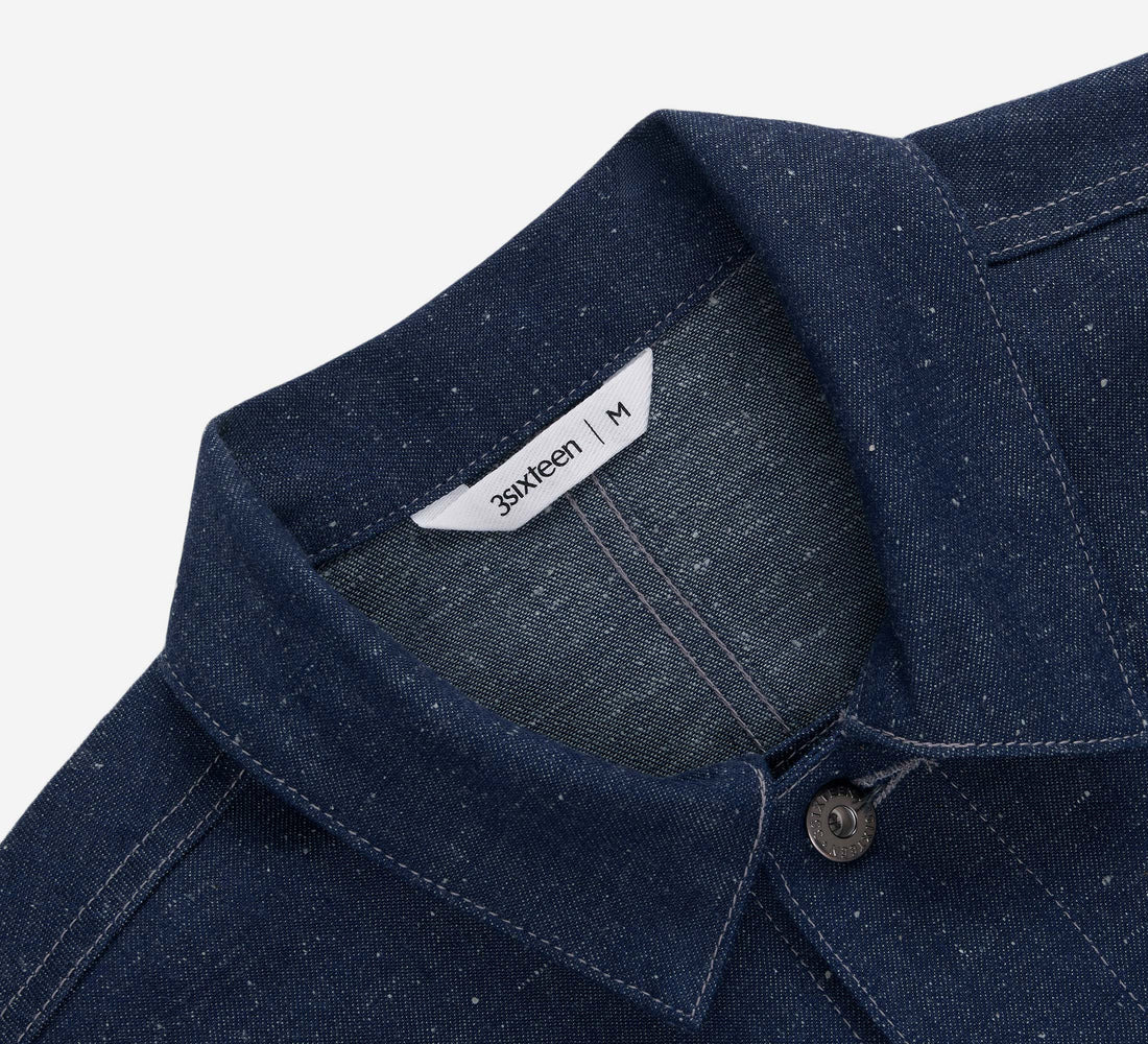 Chore Jacket - Nep Denim - 3