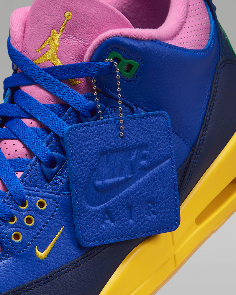 Air Jordan 3 Retro OG "Brazil" Basketball Shoes 10