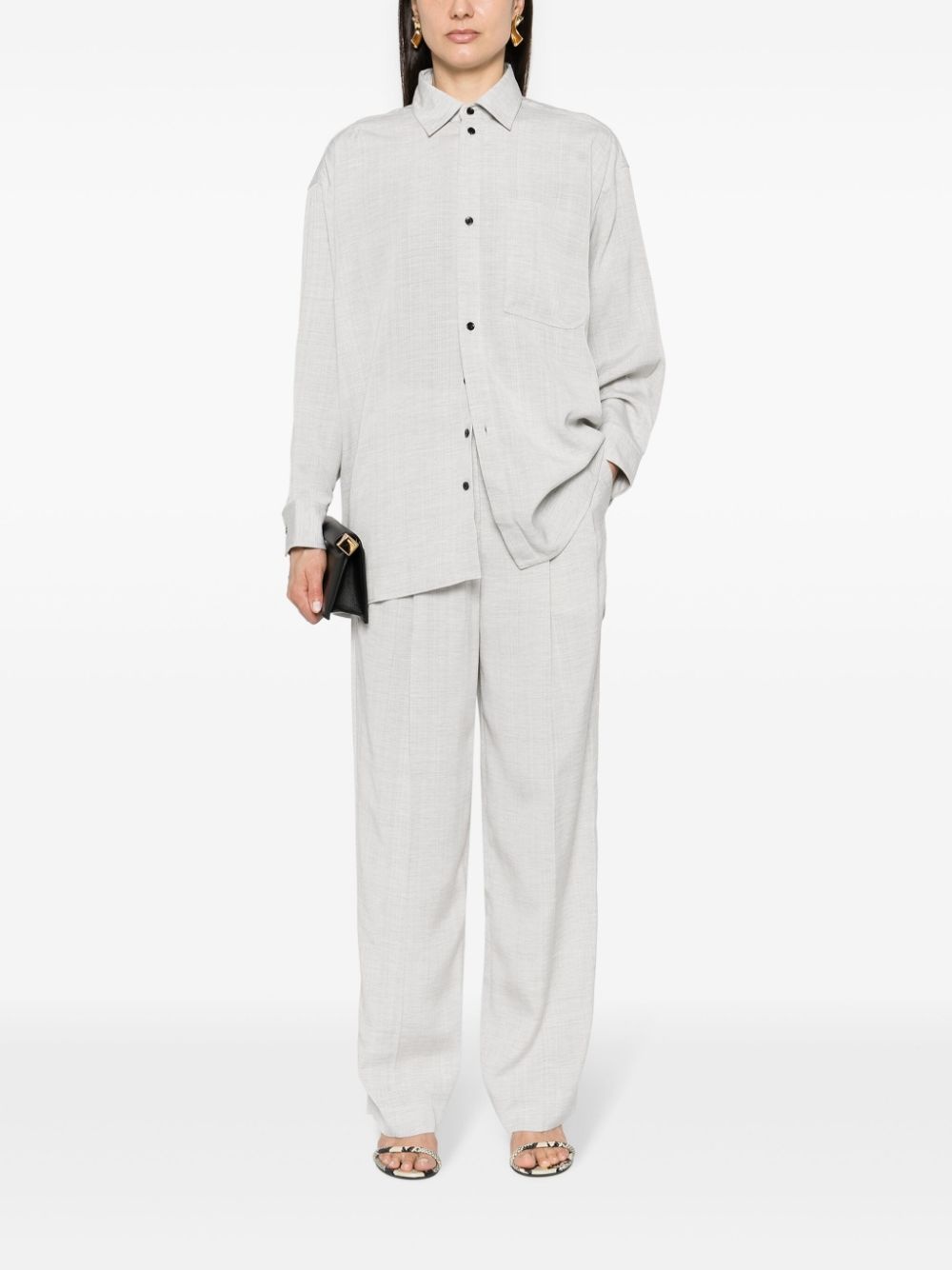 La Chemise Poche interwoven shirt - 2