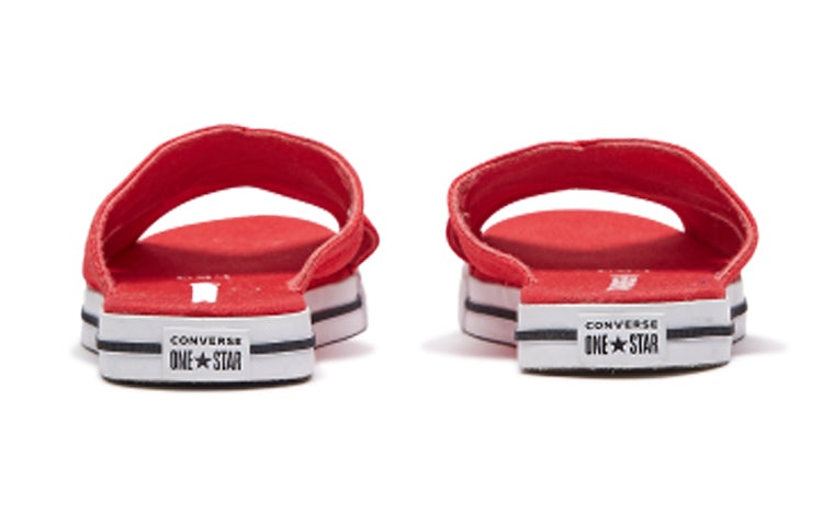 (WMNS) Converse One Star Slide 'Red' 565528C - 4