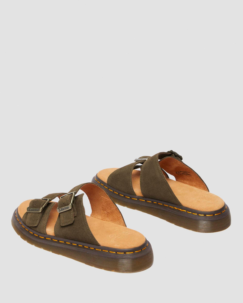 Josef Suede Slide Sandals 9