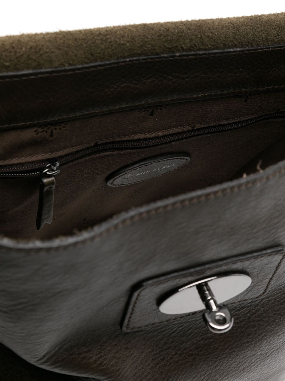 leather messenger bag - 5