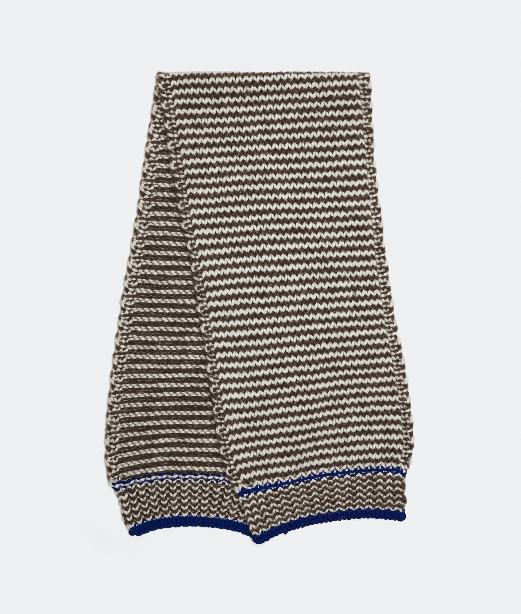 wool zig-zag scarf - 1