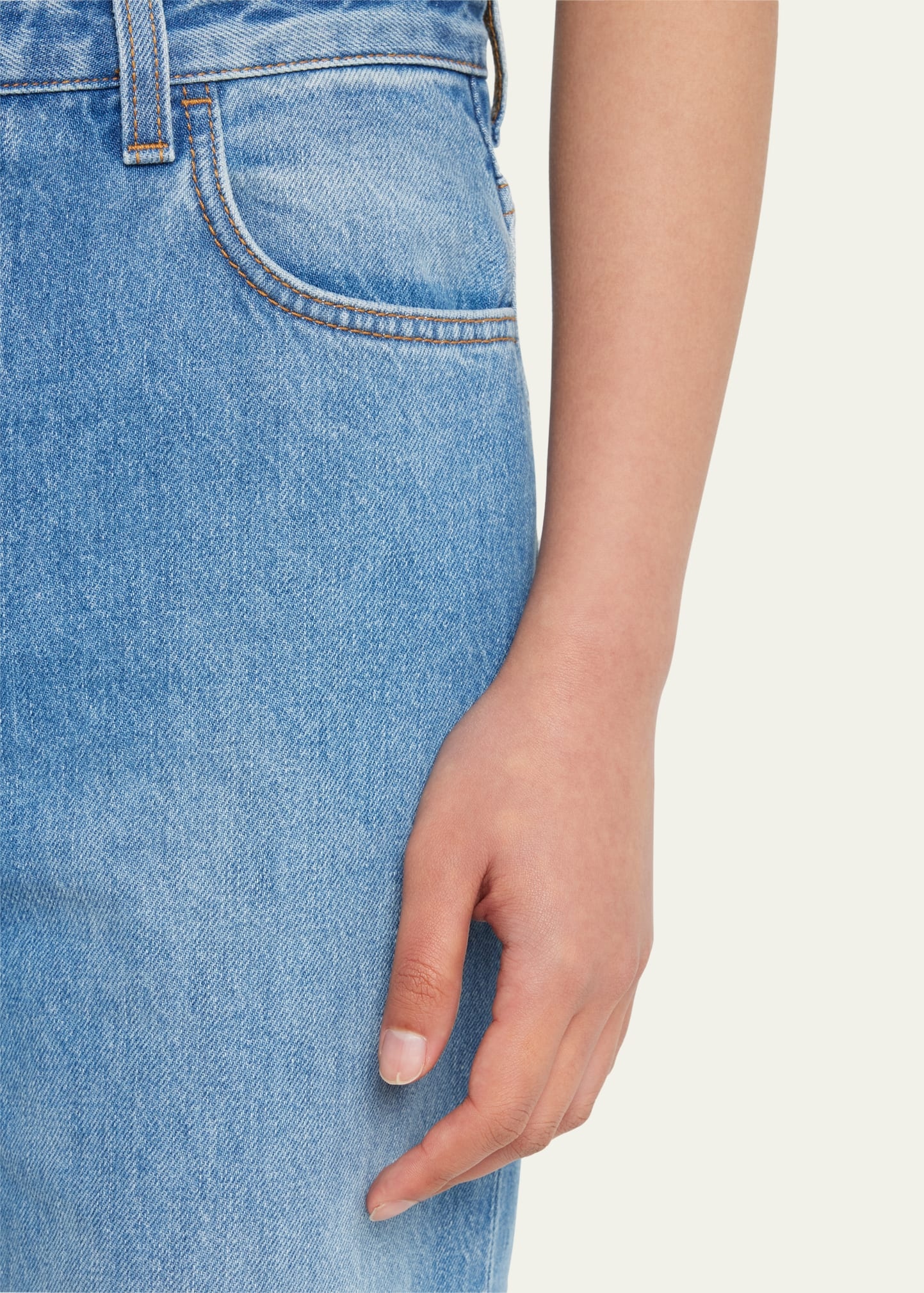 Eglitta Straight-Leg Denim Pants - 5