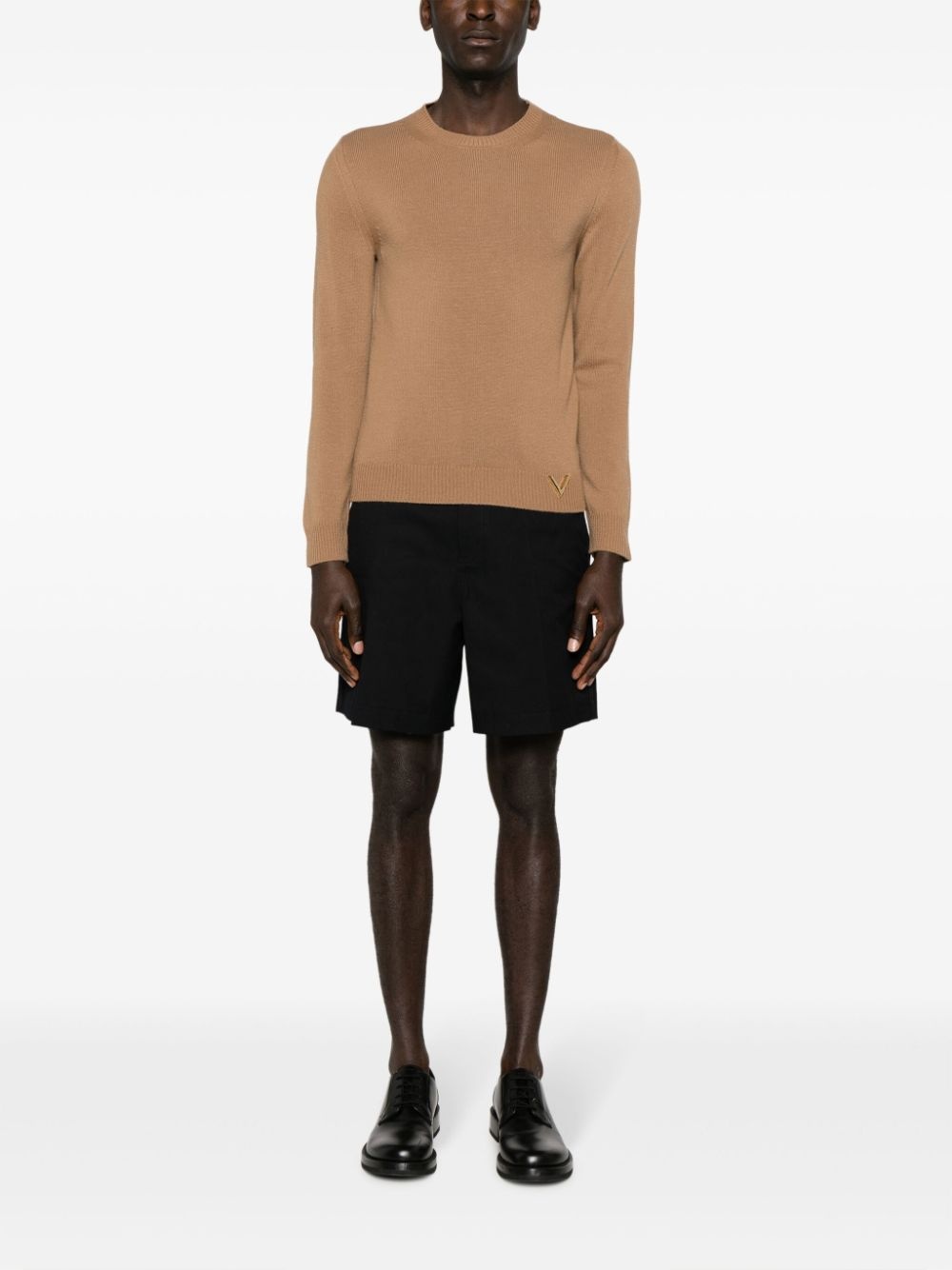 VLogo virgin wool jumper - 2