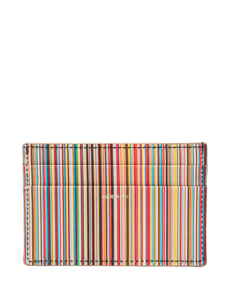 Paul Smith striped cardholder outlook
