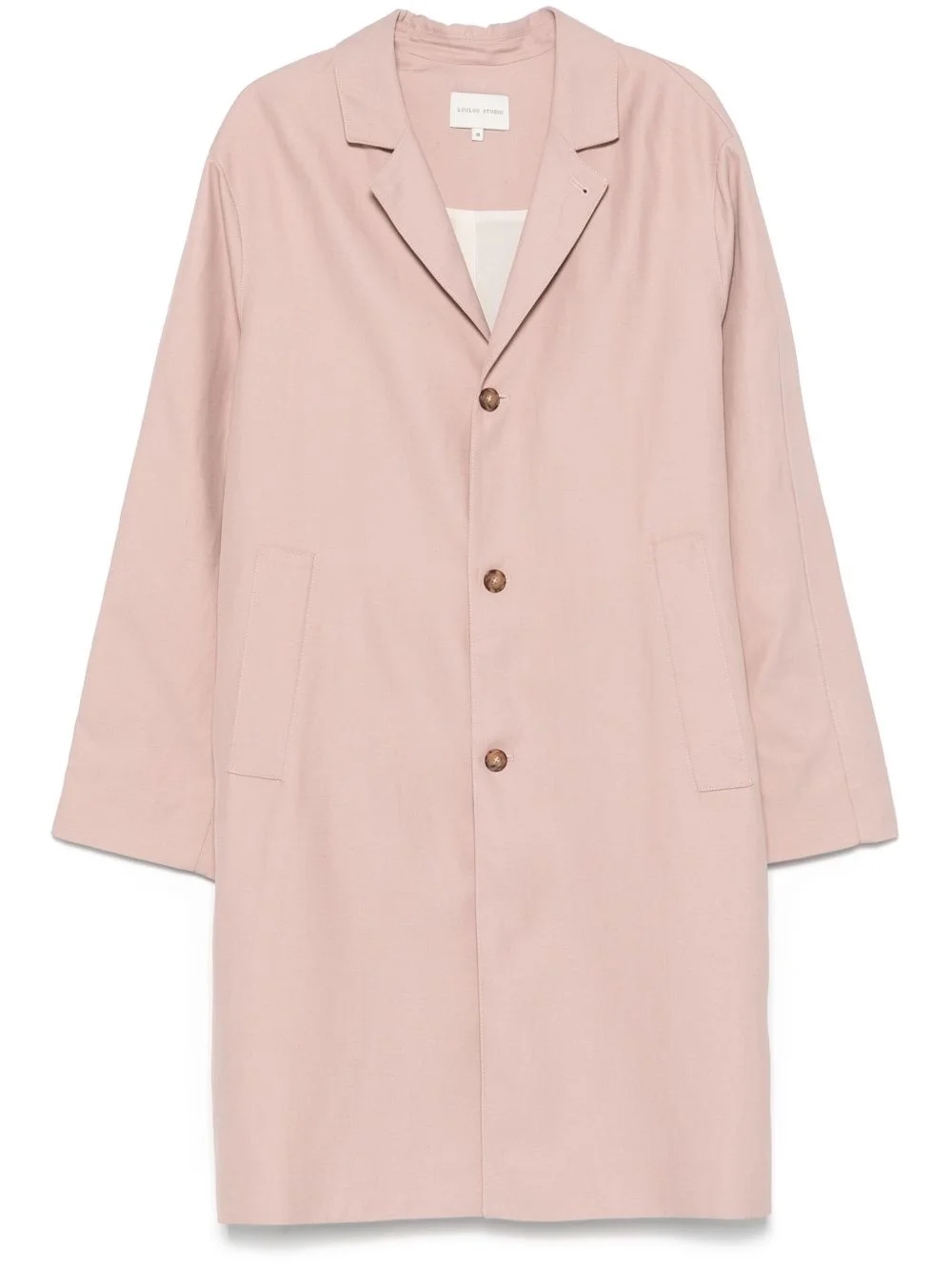 single-breasted coat - 1