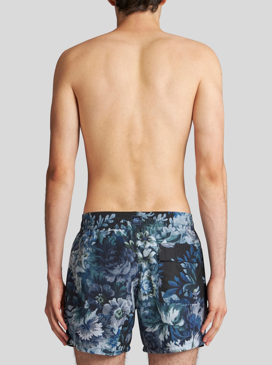 FLORAL SWIM SHORTS - 4