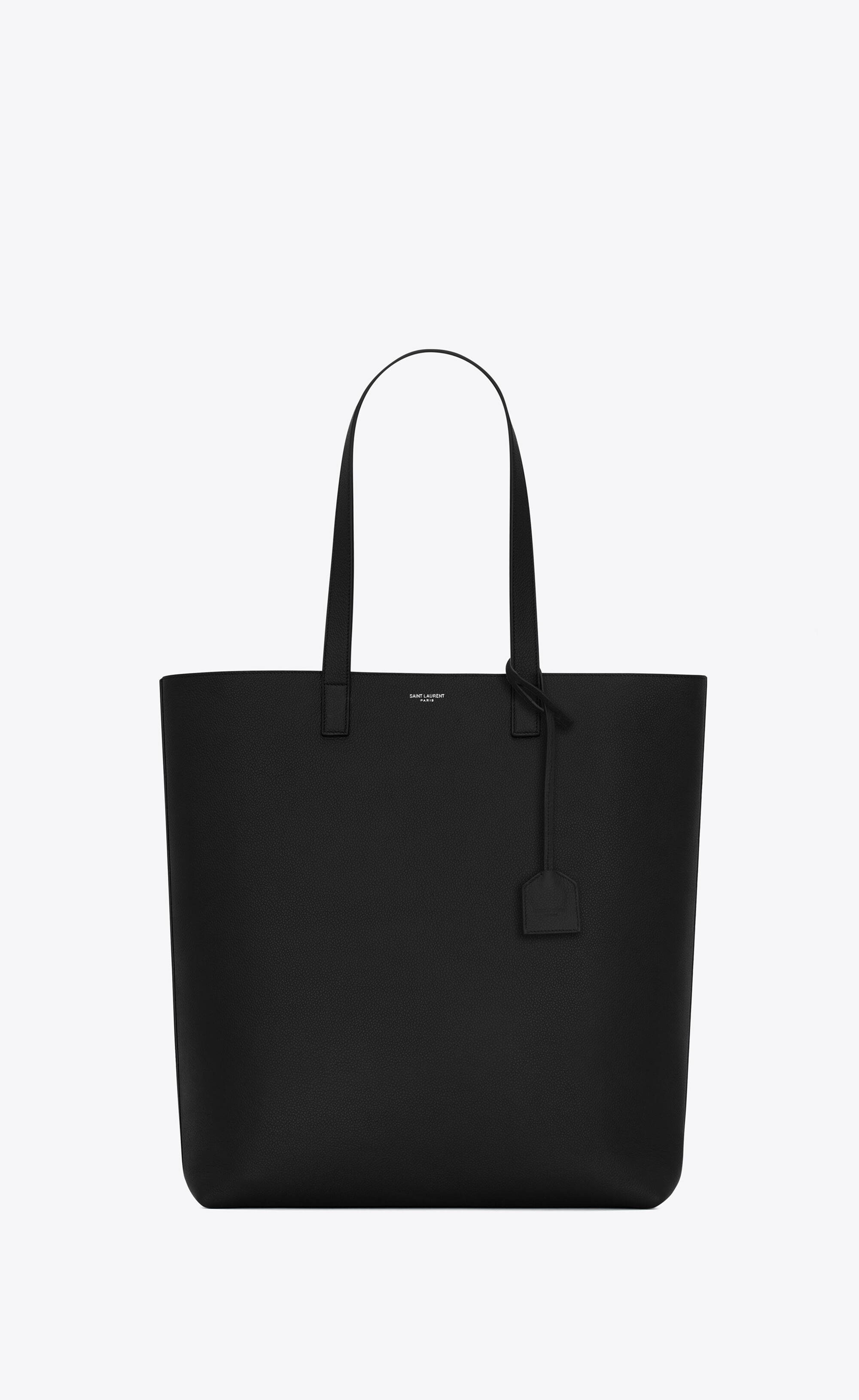 bold shopping bag in grained leather - 1