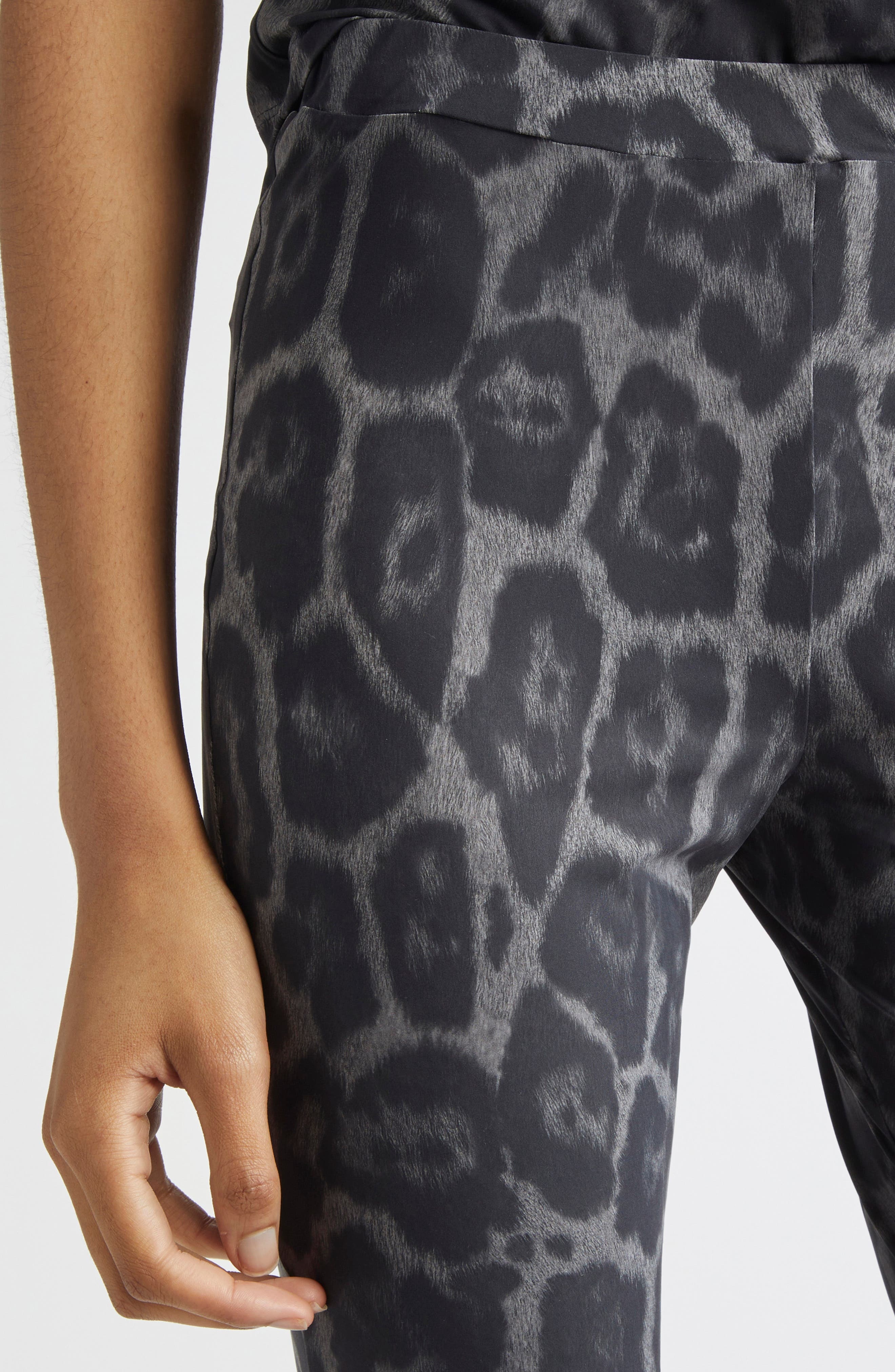 Stella McCartney Leopard Print Flare Leg Pants in 1230 - 5