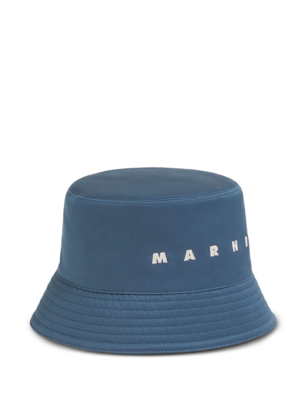 embroidered-lettering bucket hat - 1