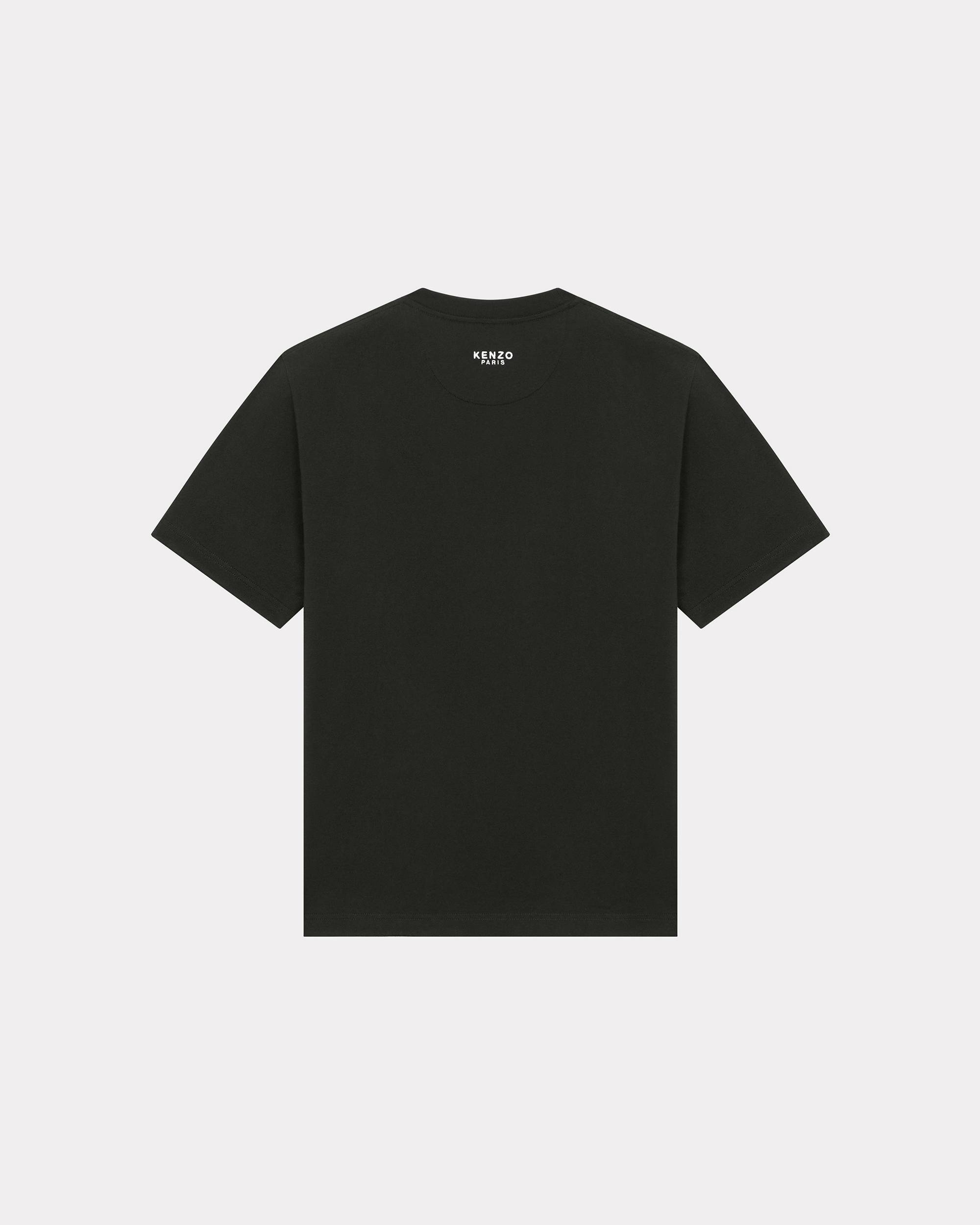 'Lucky Tiger Crest' embroidered classic T-shirt - 2