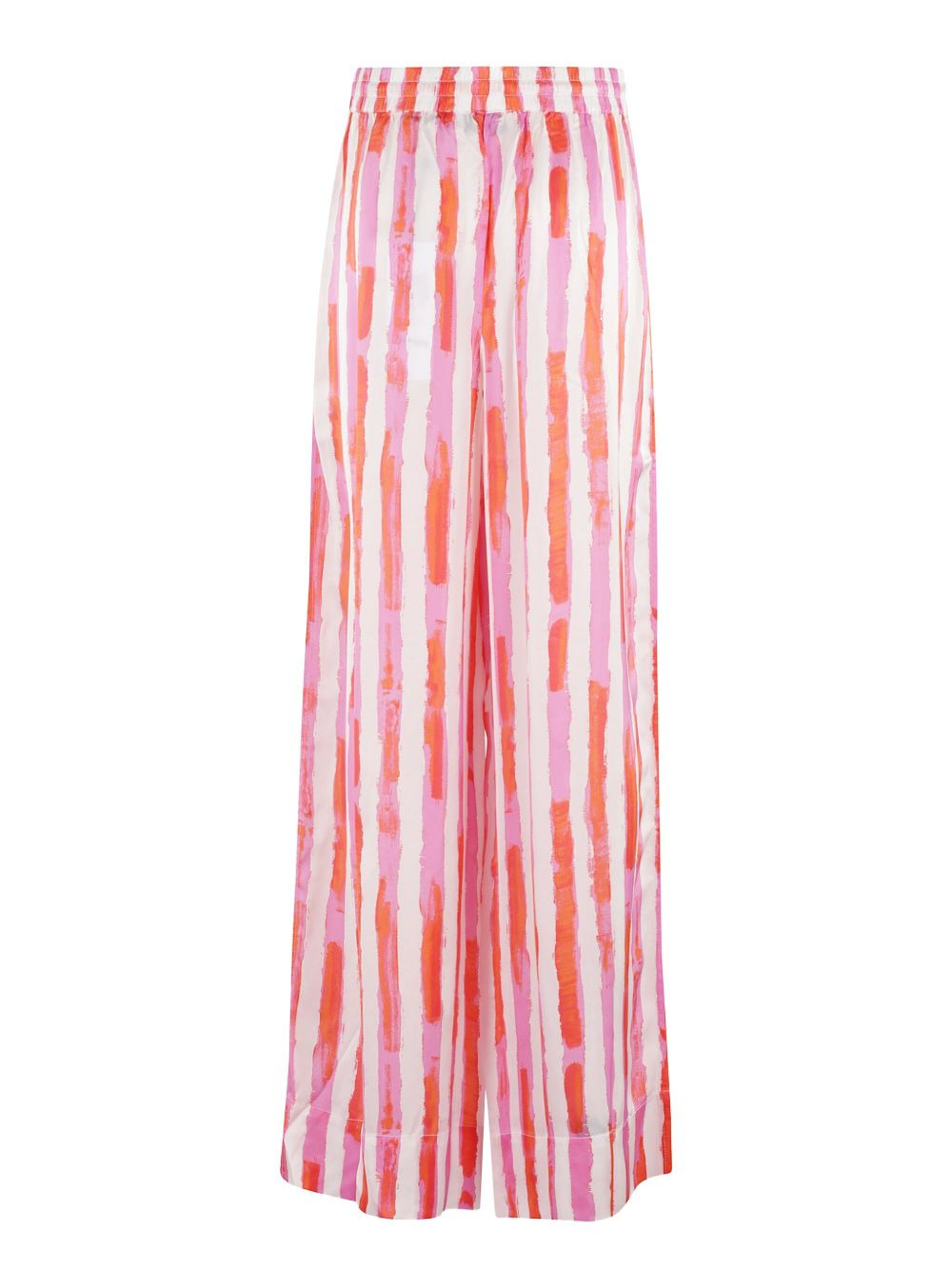striped drawstring trousers - 2