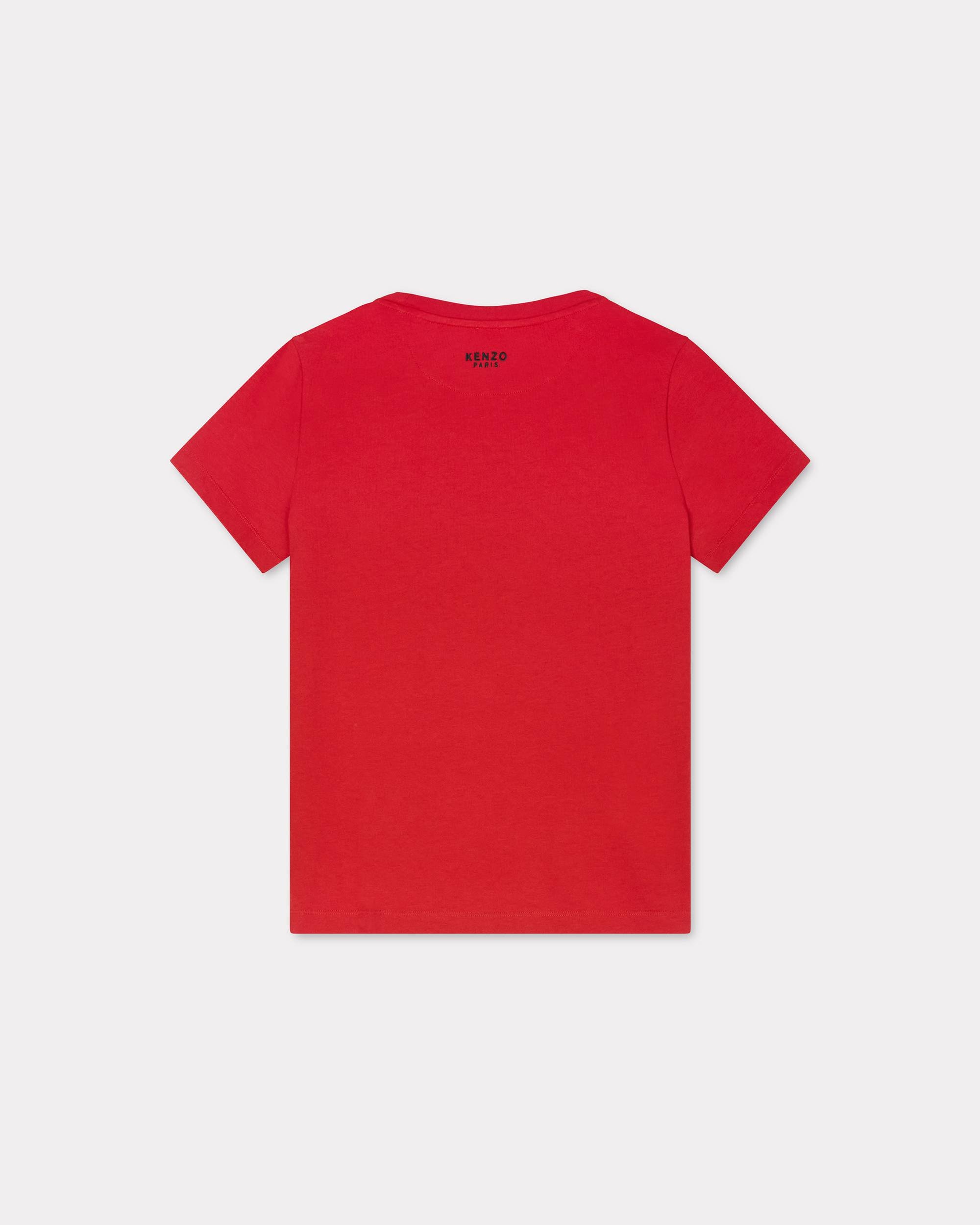 'Lucky Tiger' embroidered classic T-shirt - 2