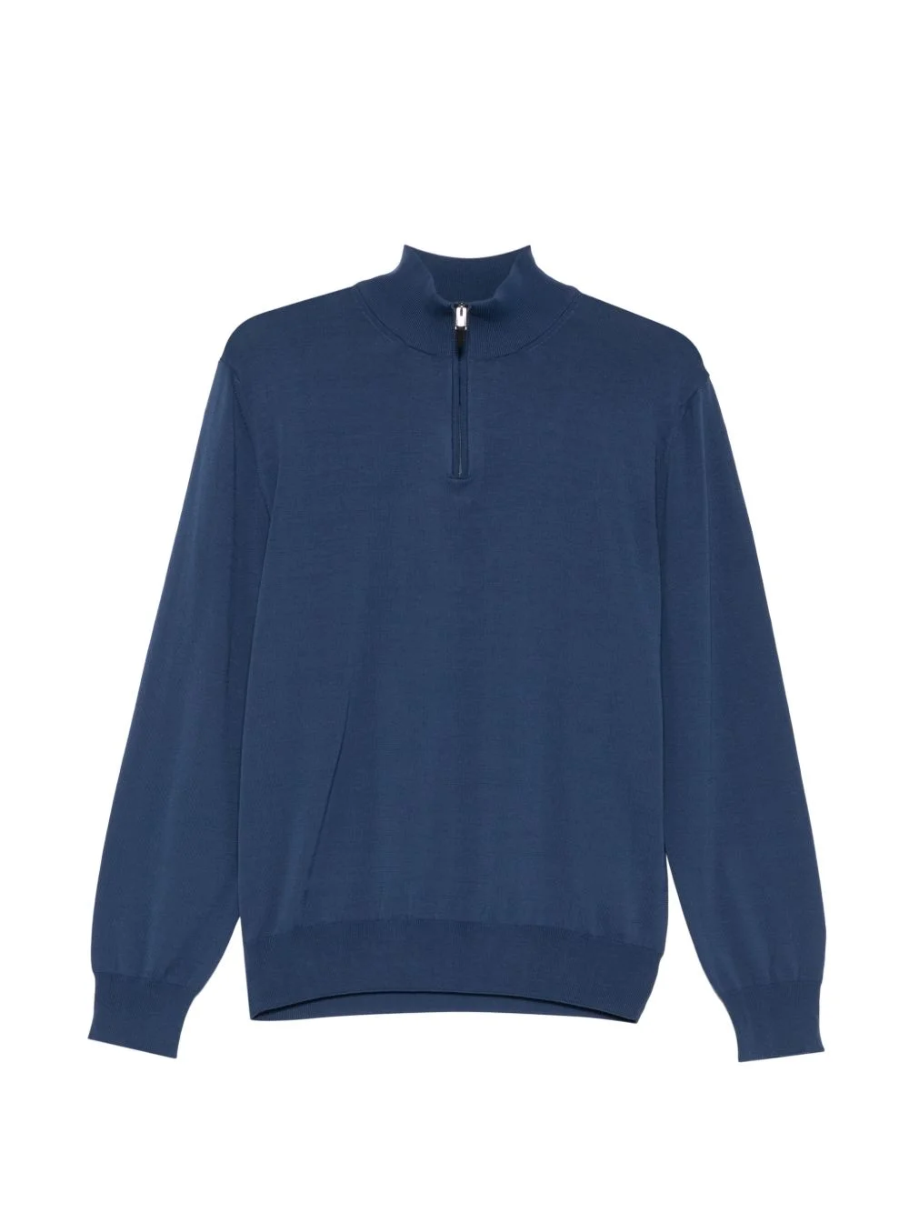 zip-neck sweater - 1