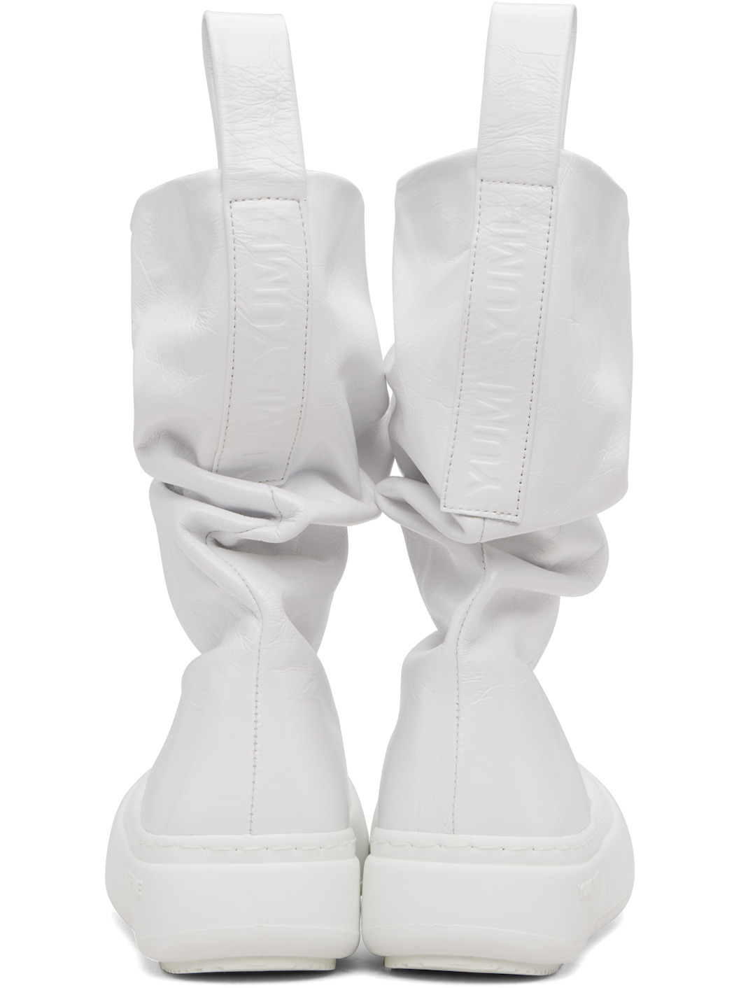 White Fisherman Low Boots - 2
