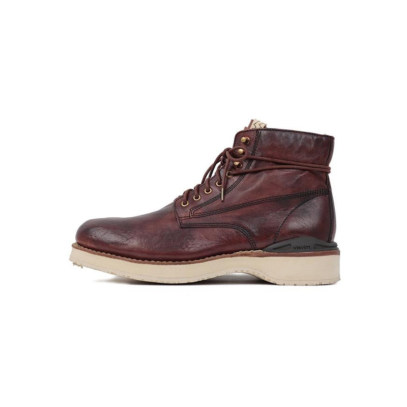 visvim VIRGIL BOOTS-FOLK BURGUNDY outlook
