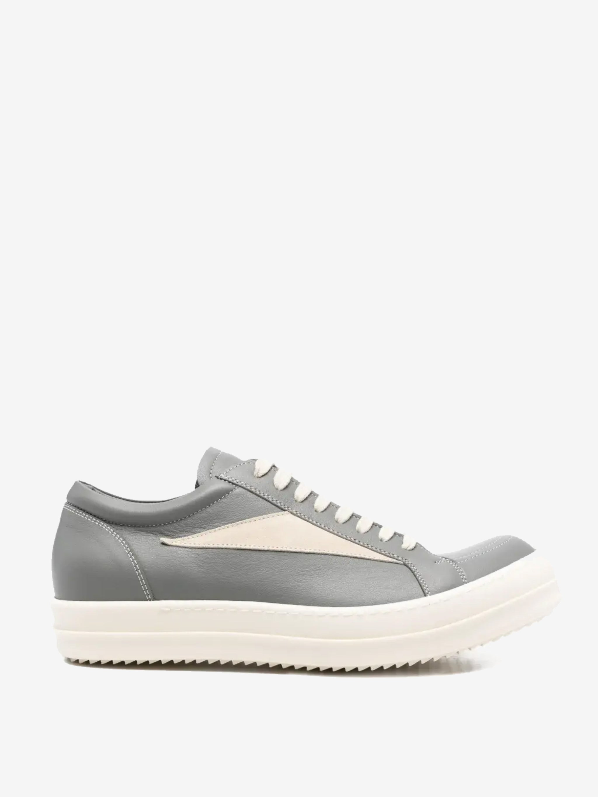 RICK OWENS - Men Leather Vintage Sneaks - 1