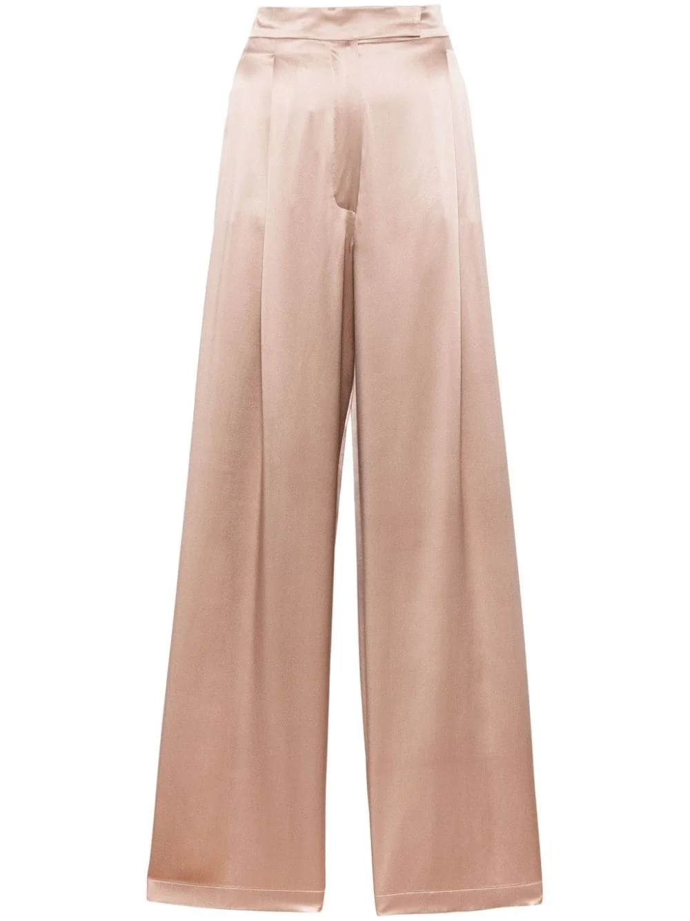 Fiesta wide-leg silk trousers - 1