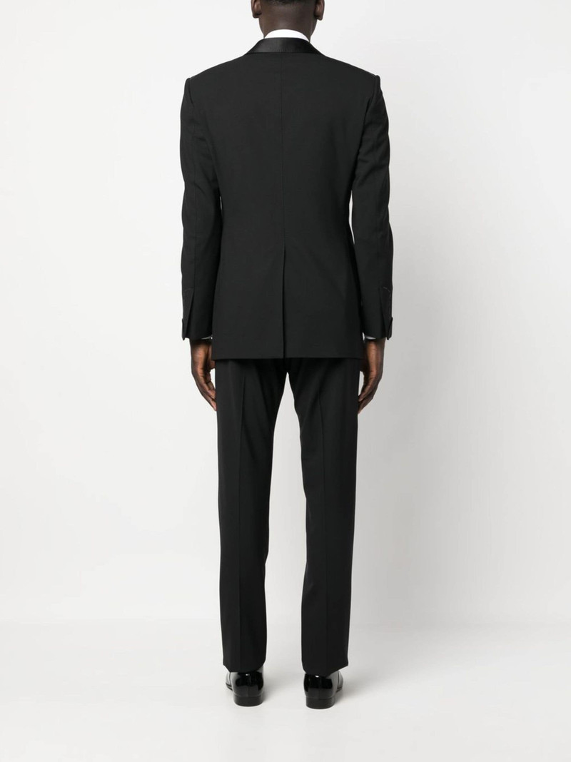 slim-cut two-piece tuxedo suit 4