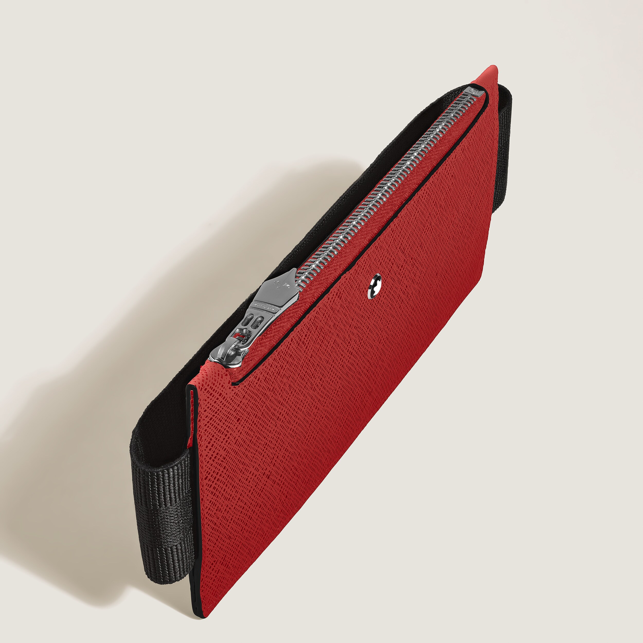 SARTORIAL 2 PEN POUCH ZIP WITH ELASTIC BAND - 3