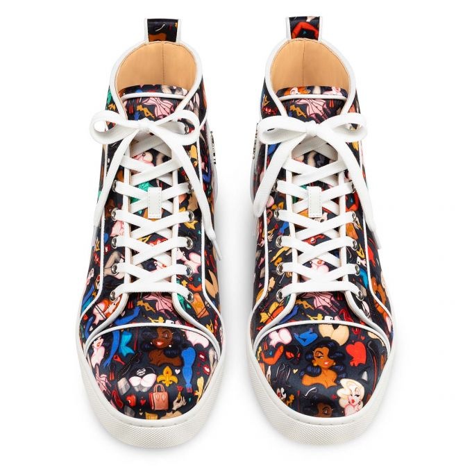 Louis Orlato BLACK-MULTI/BIANCO - 6