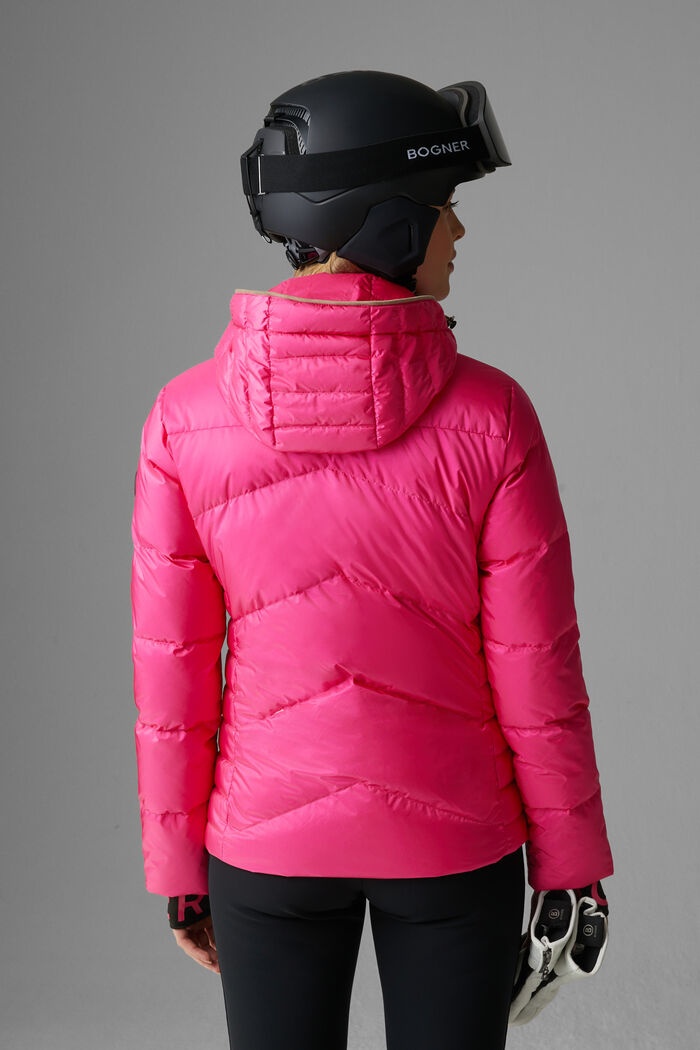 Callie Down ski jacket in Pink - 3