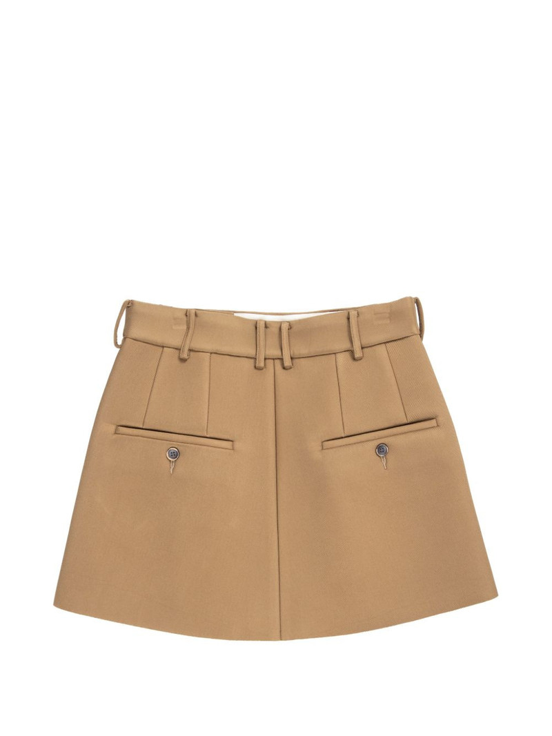 UMA WANG pleated mini skirt outlook