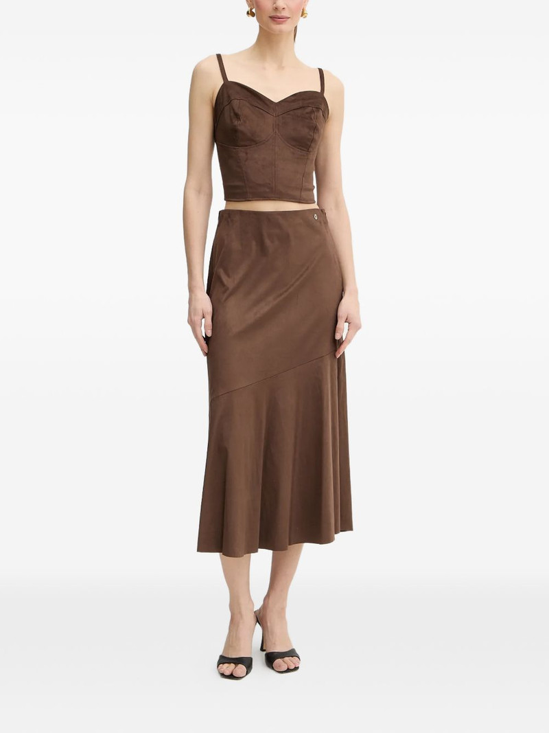 GUESS USA Nunzia a-line midi midi skirt outlook