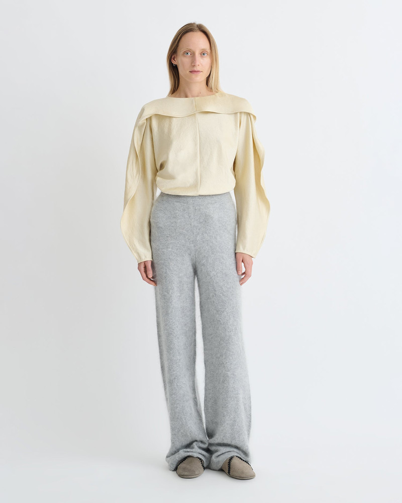 Nanushka Crisp Satin Long Sleeved Top outlook