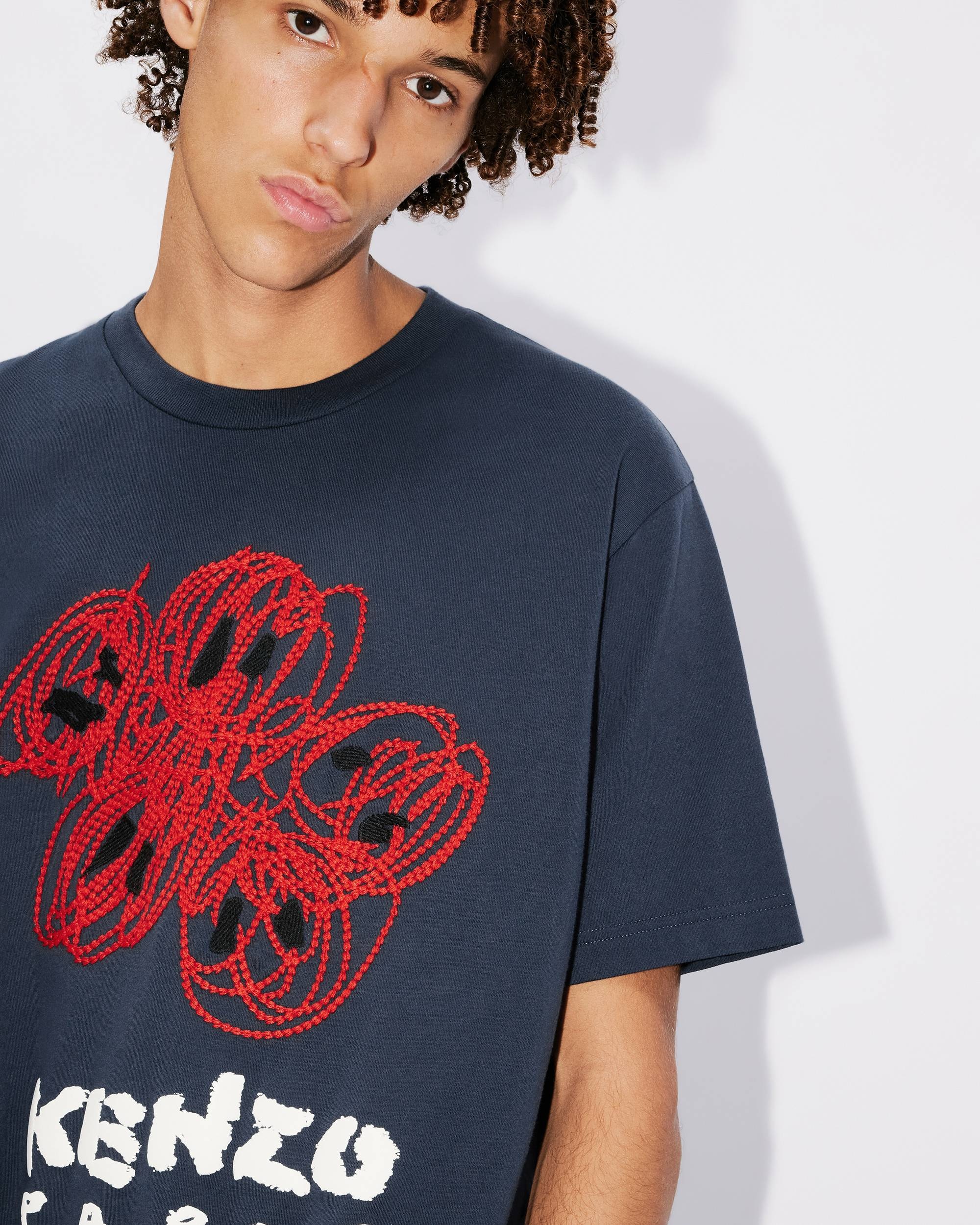 'KENZO Drawn Varsity' T-shirt - 5