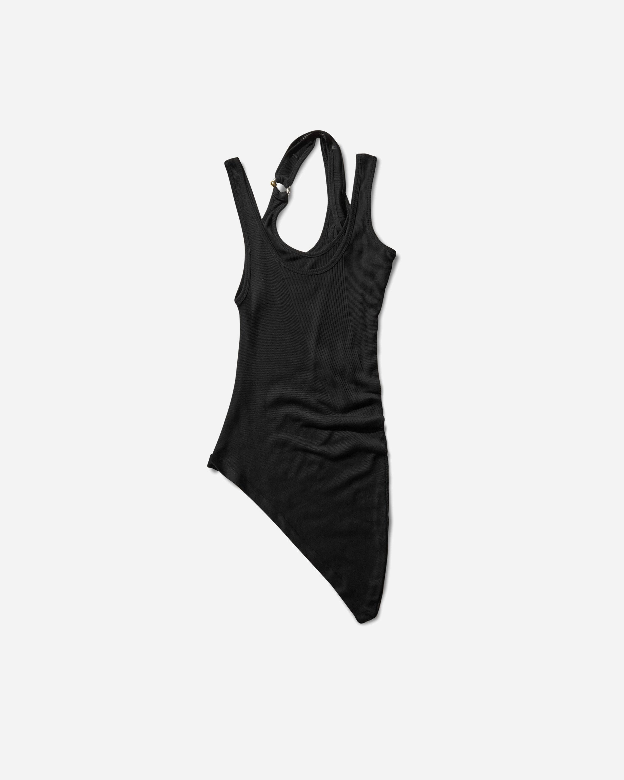 Women's Piercing Tank Top Black - 2