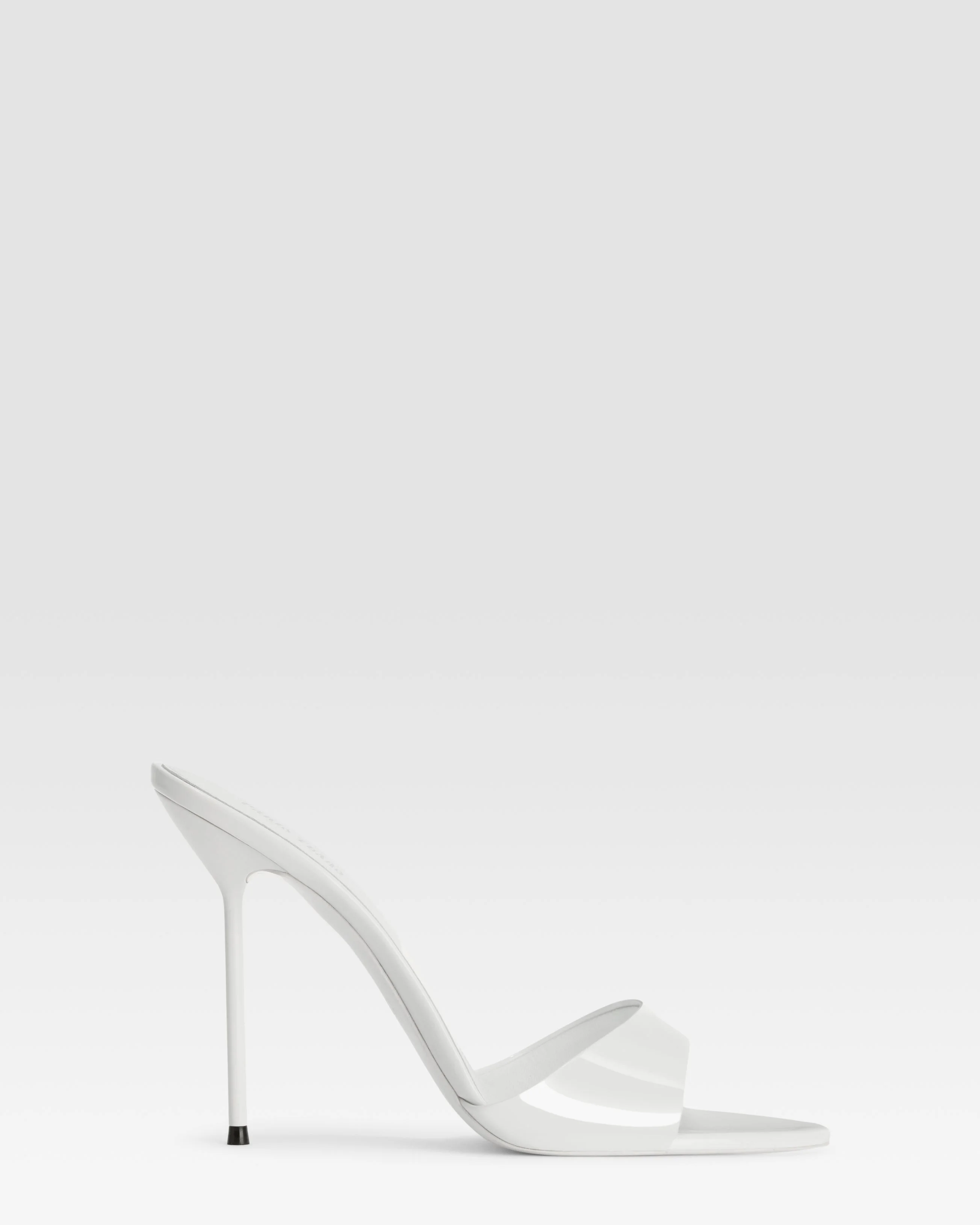 Patent leather mule - 1
