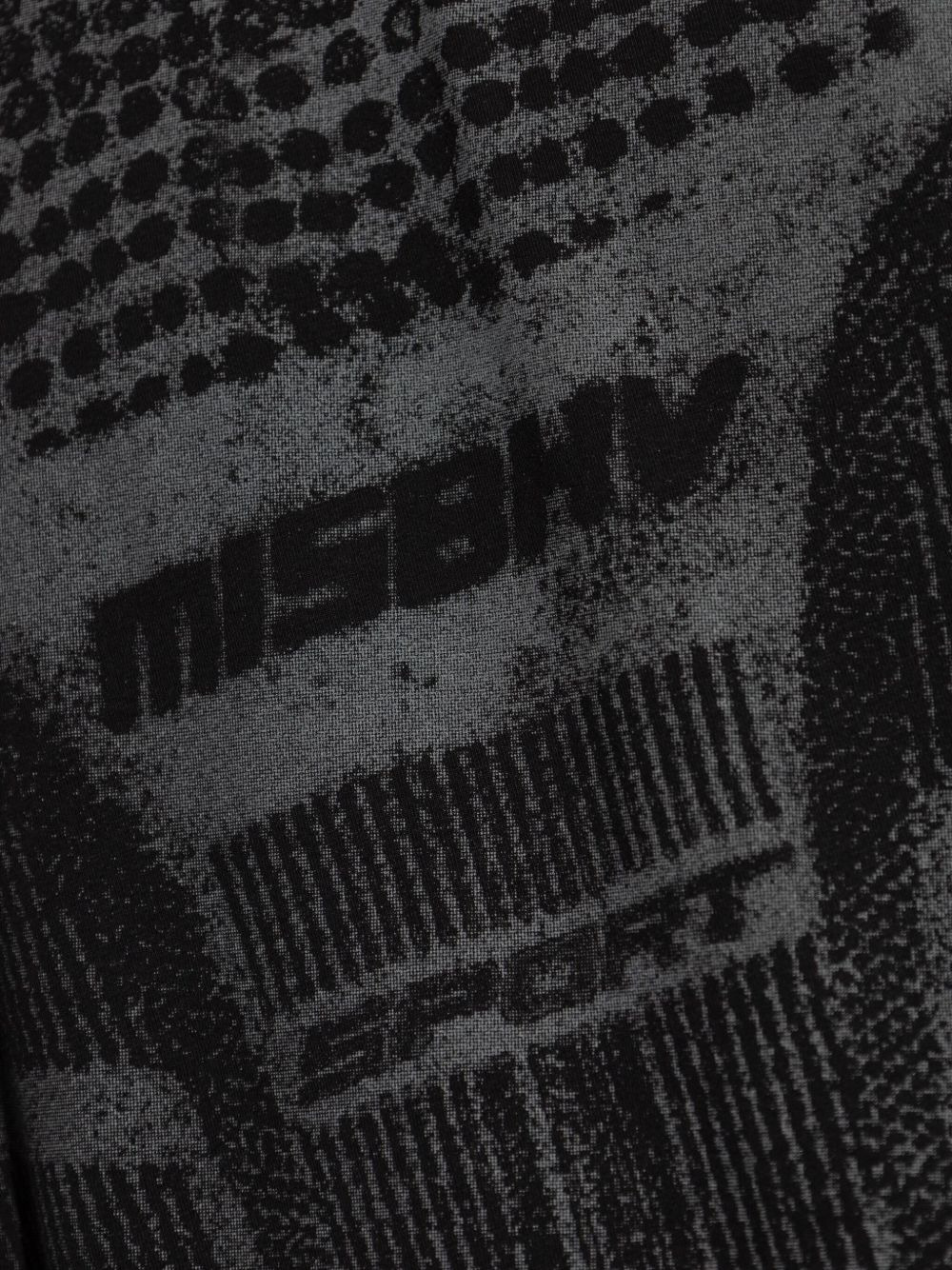 textured-print T-shirt - 5