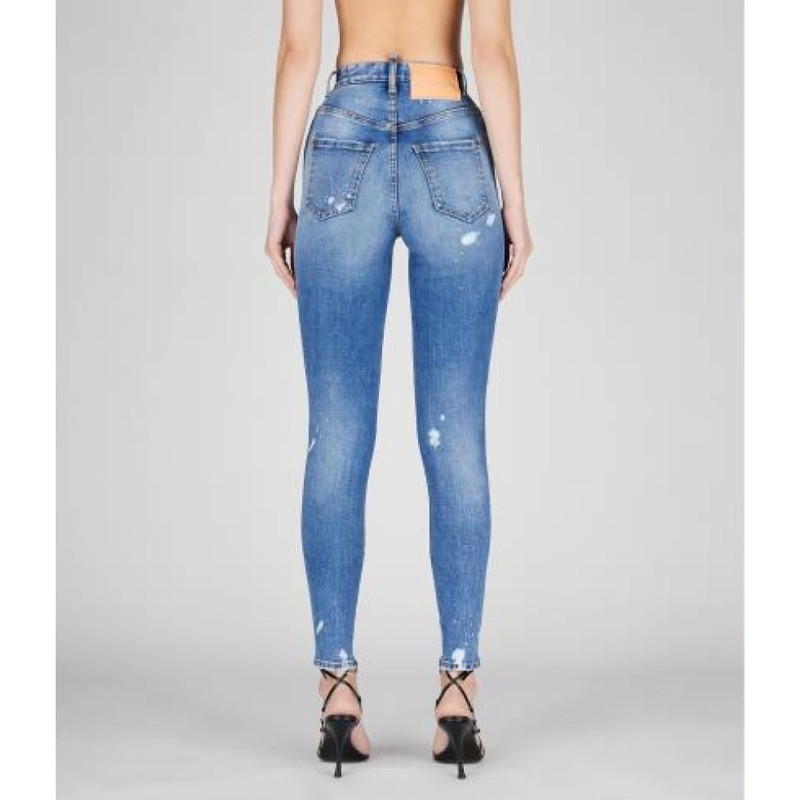 DSQUARED2 HIGH WAIST TWIGGY JEANS outlook