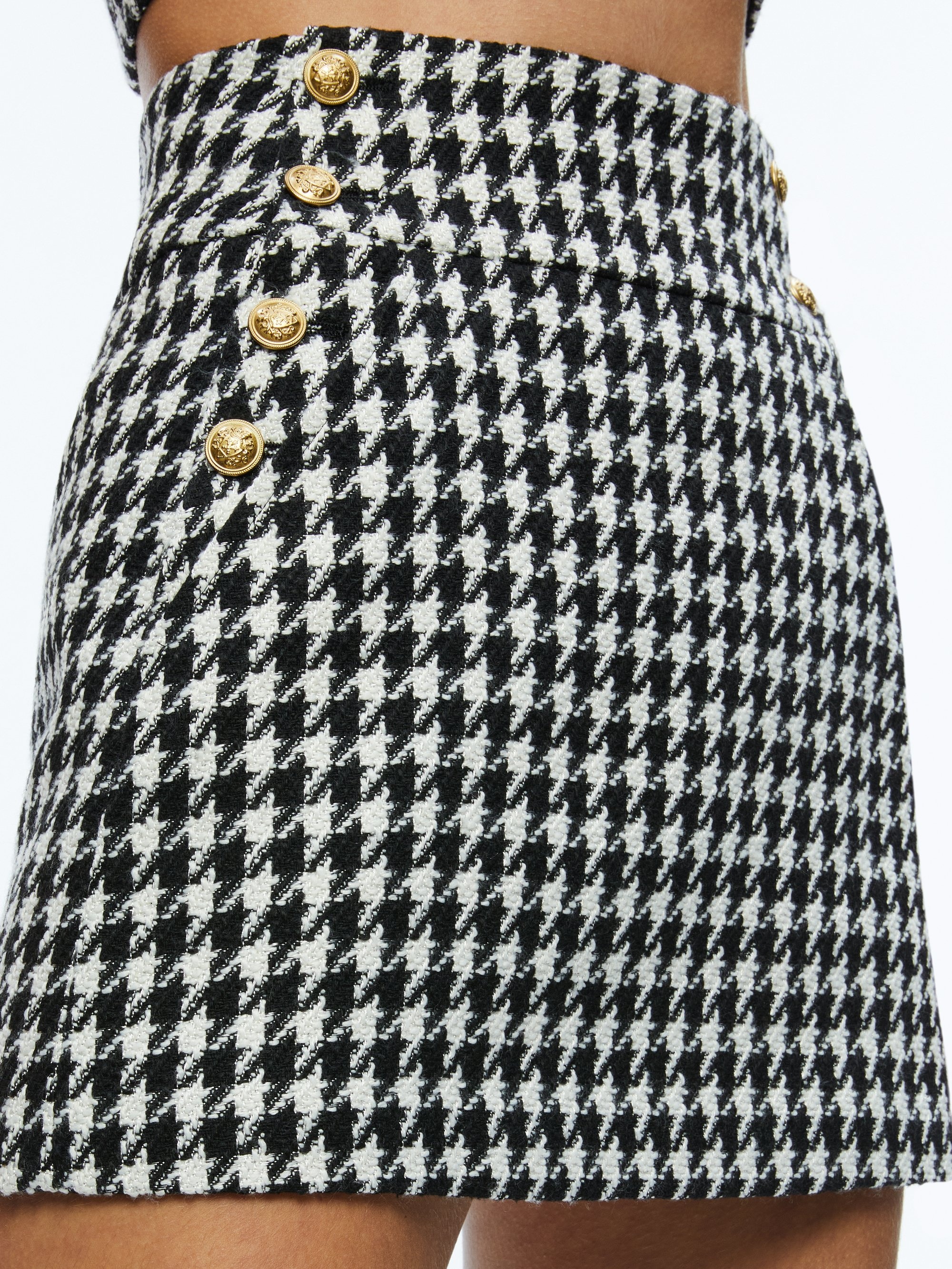 DONALD SIDE BUTTON SKIRT - 5