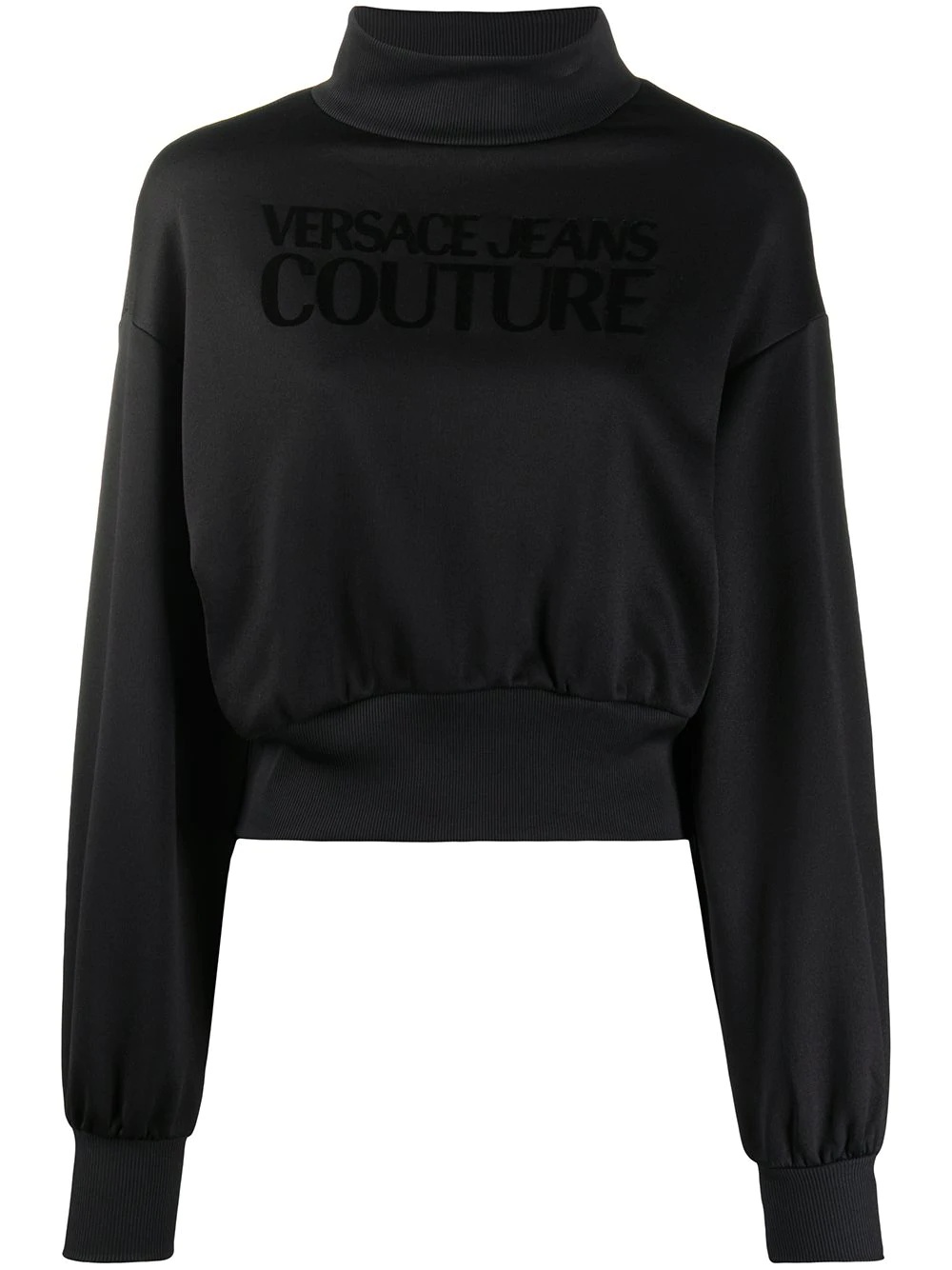 logo print sweatshirt  - 1