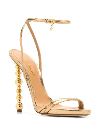 DSQUARED2 Feng sculpted-heel sandals outlook