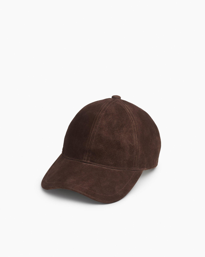 Harlow Suede Baseball Cap 1