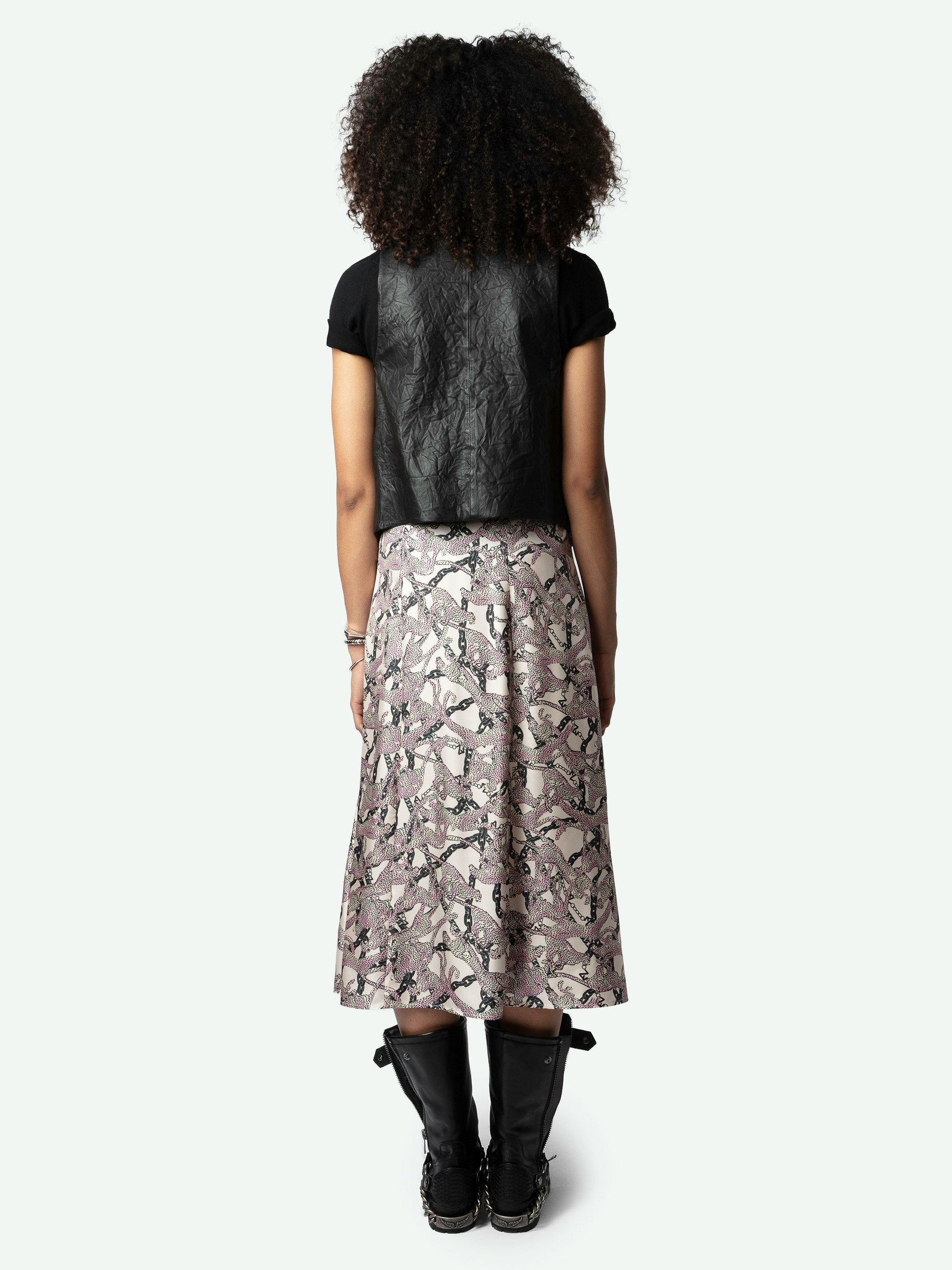 June Silk Skirt - 3