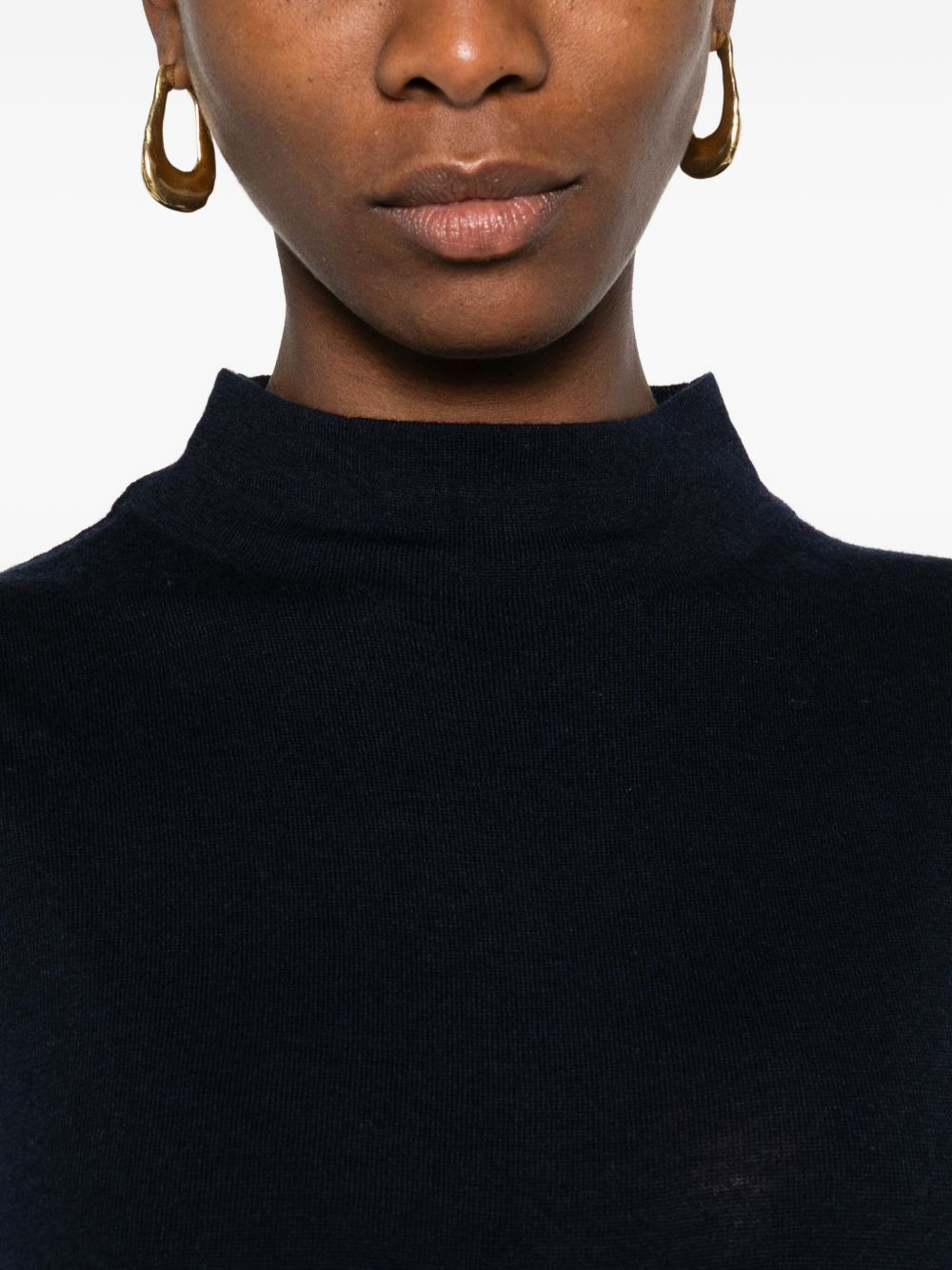 high-neck sleeveless top - 5